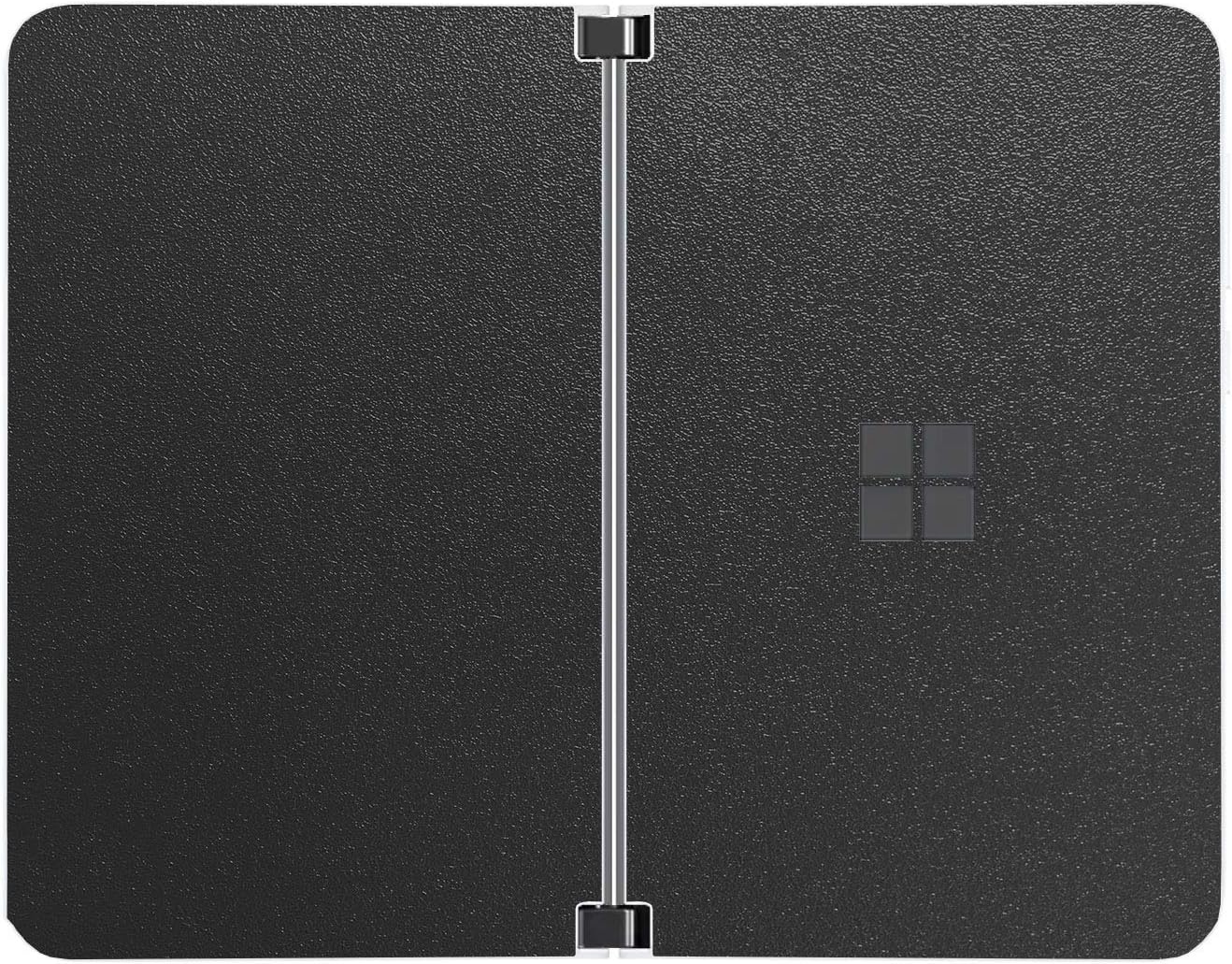 SopiGuard Sticker for Surface Duo Phone Edge-to-Edge Precision Vinyl Skin Wrap (Leather Textured)