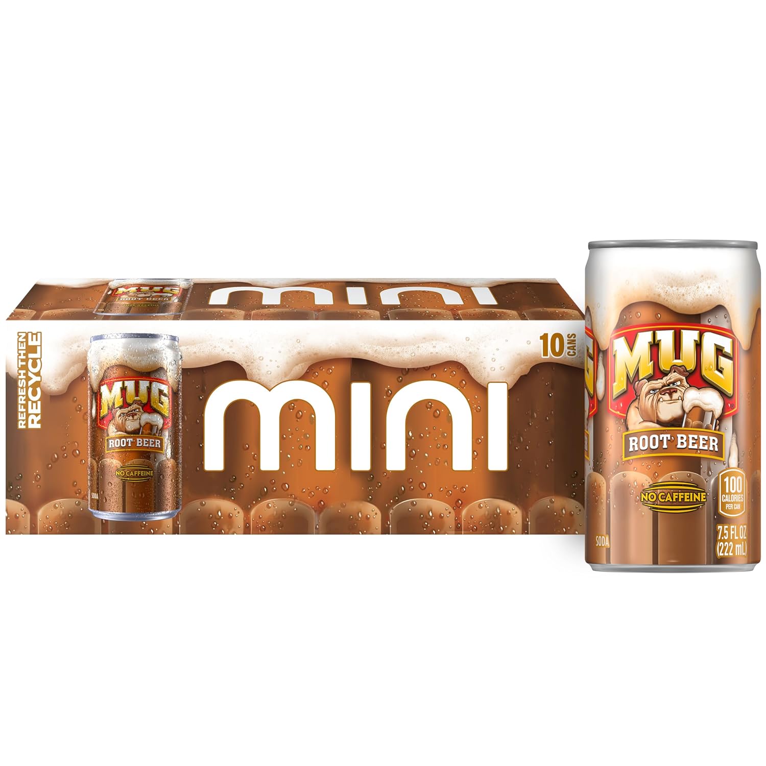 Mug Root Beer, 12 Fl Oz Cans (Pack of 12)
