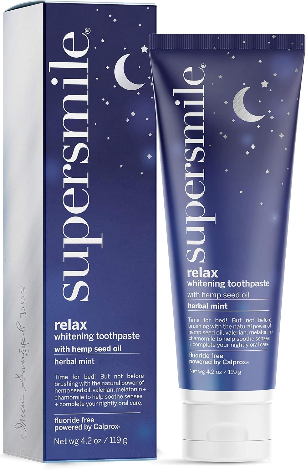 Supersmile Awake Zesty Mint Whitening Toothpaste, with Caffeine, 4.2 Oz