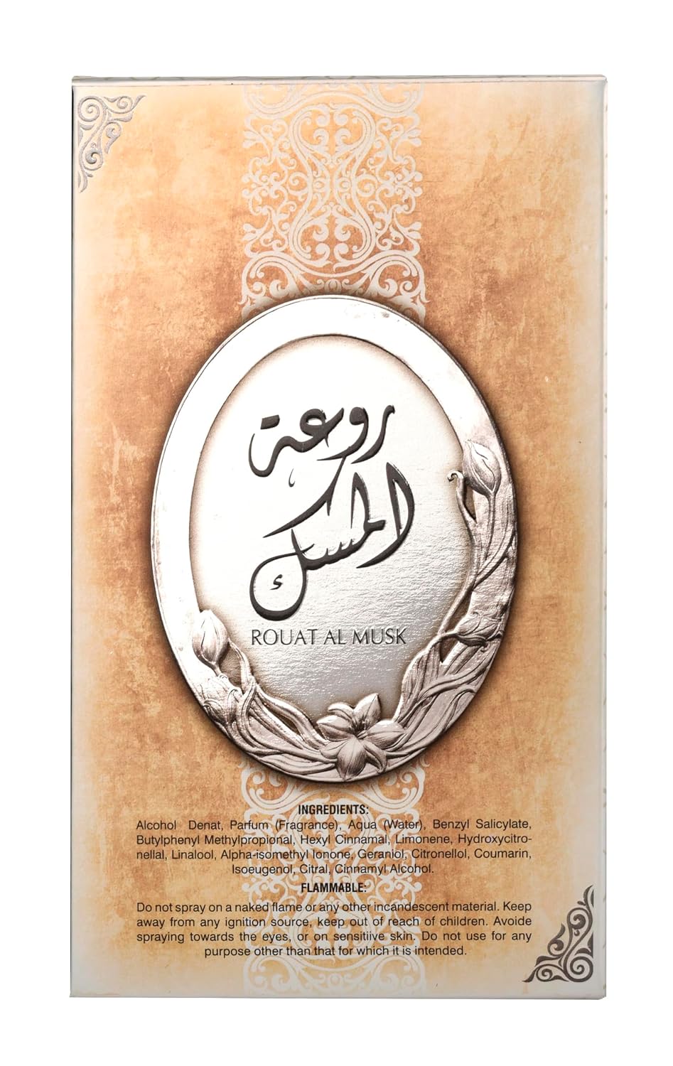 Lattafa Perfumes Rouat Al Musk for Unisex Eau de Parfum Spray, 3.40 Ounces / 100 ml