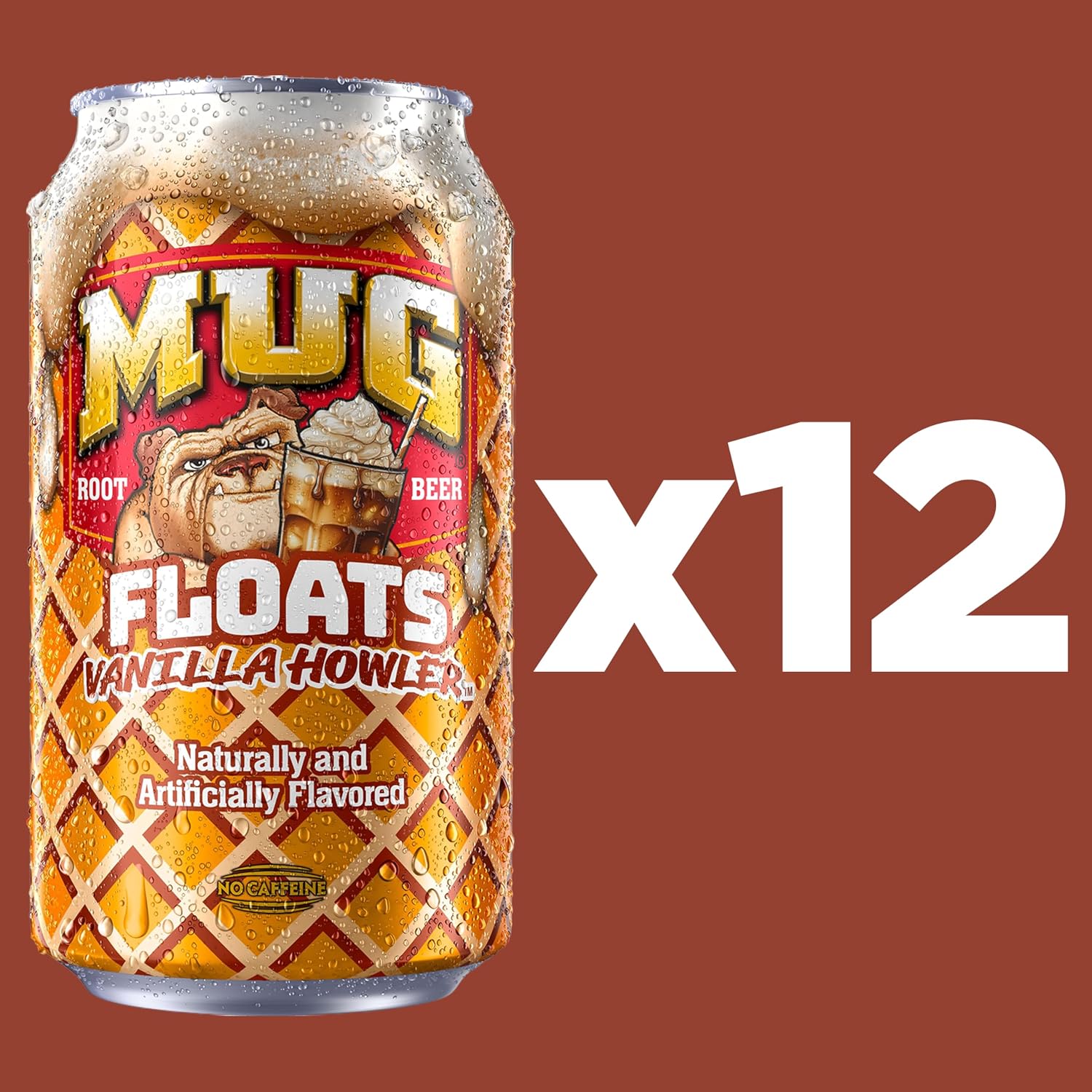 Mug Root Beer, 12 Fl Oz Cans (Pack of 12)