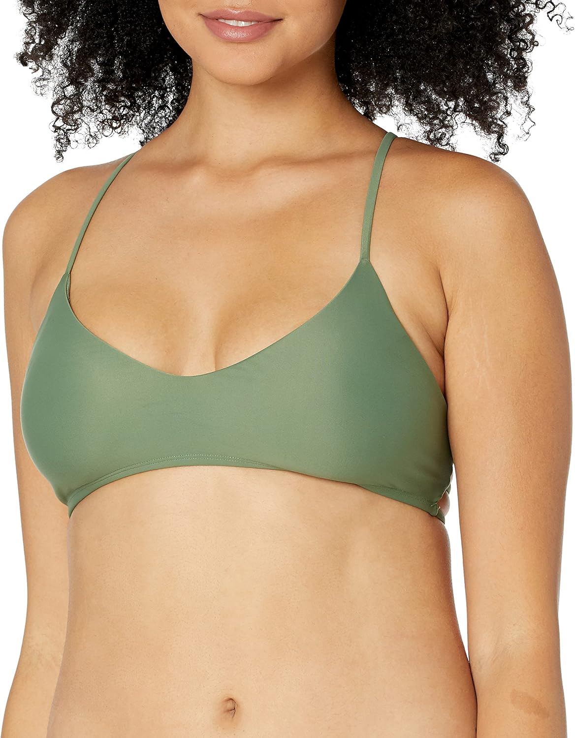 Body Glove Standard Smoothies Alani Solid Strappy Back Bikini Top for Women
