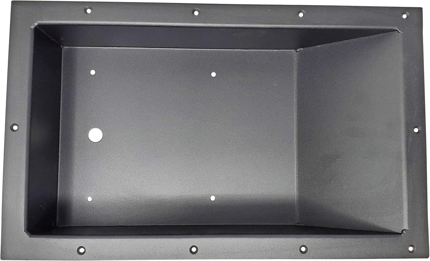 R&R Design Recessed Easy Boat Trolling Motor Pan, Powder Coated Aluminum Foot Pedal Control Tray