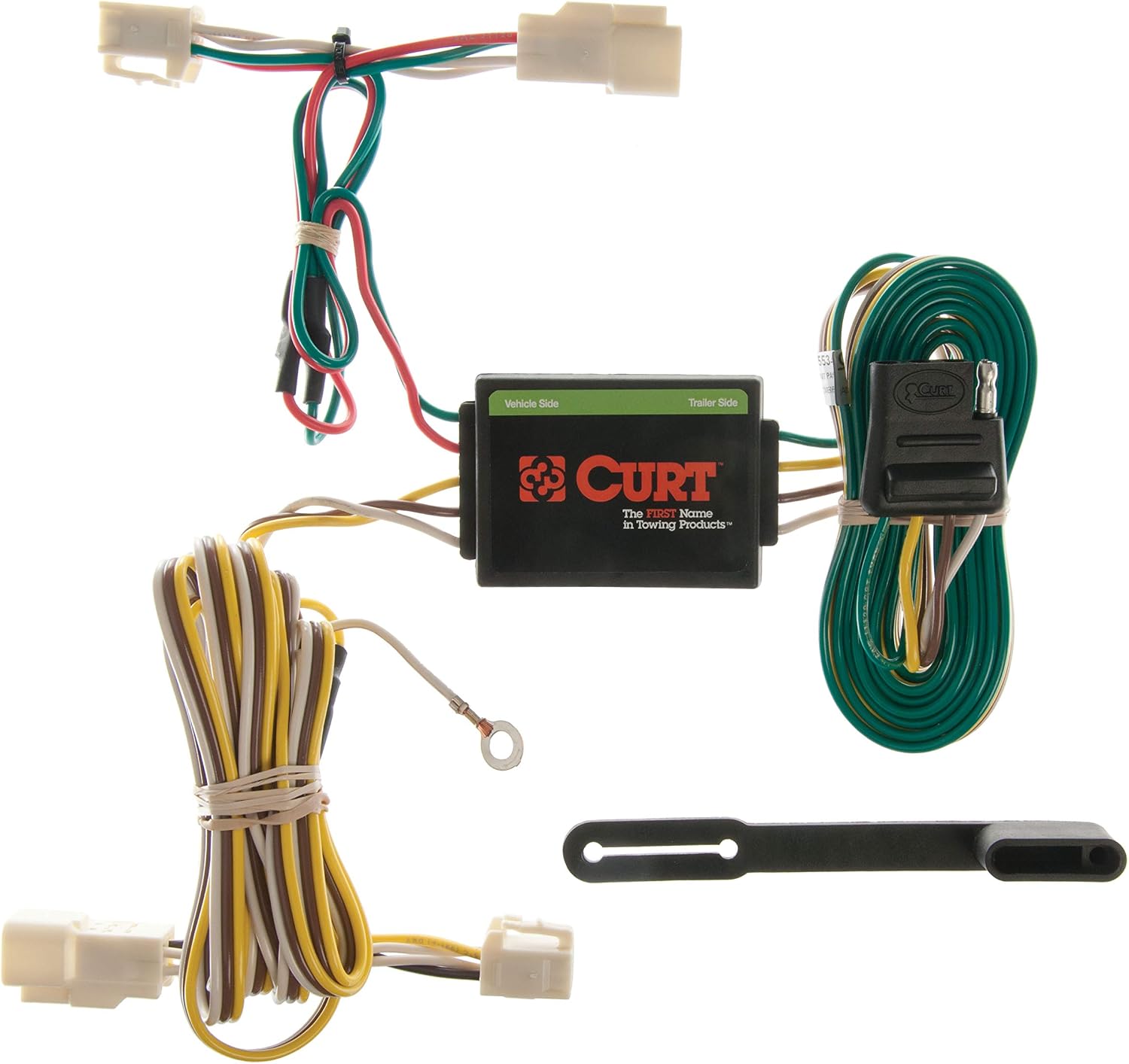 CURT 55341 Vehicle-Side Custom 4-Pin Trailer Wiring Harness