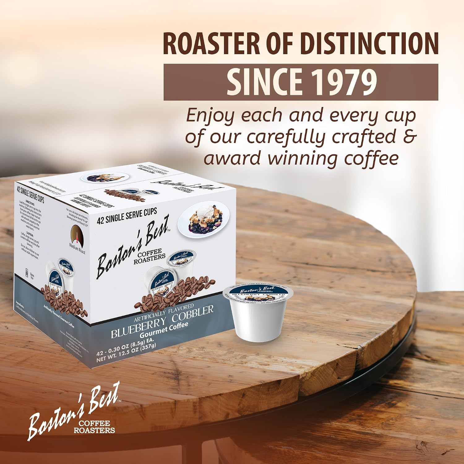 Boston’s Best - Aloha Coconut Flavored Delicious Gourmet Coffee Compatible with Keurig Coffee Maker, 1 Count (42 Single Serve Cups)
