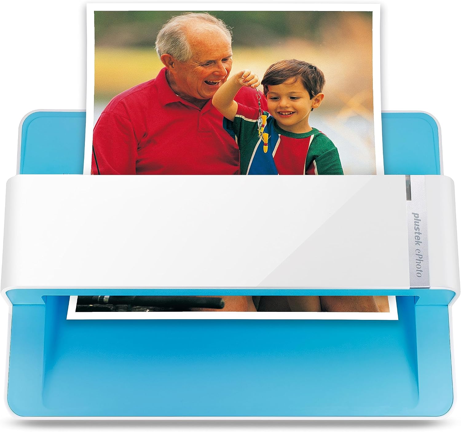 Plustek Photo Scanner ePhoto Z300, Scans 4x6 inch Photos in 2 Seconds, Auto crop and deskew with CCD Sensor