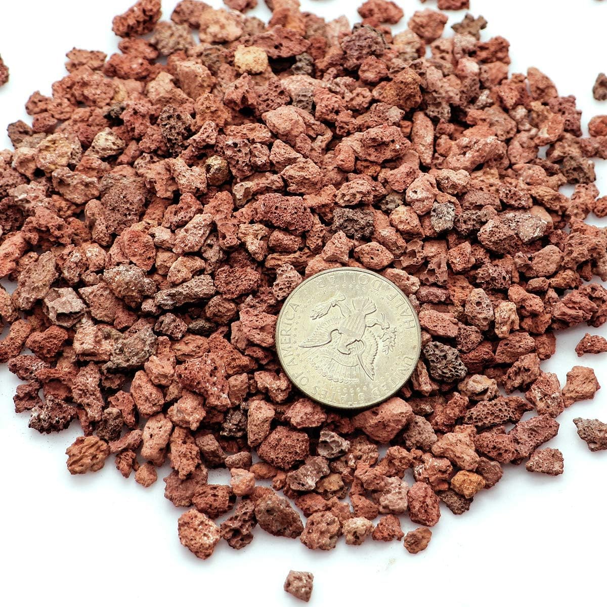 Mix Horticultural Lava Pebbles Pumice Potting Soil Amendment Succulent Cactus Bonsai Gritty Rock Decorative Gravel Plant Drainage Volcanic Rock for Terrarium Fairy Gardening Top Dressing 2.2lb