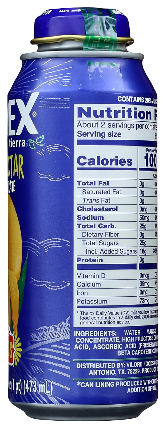 Jumex Bottle Can Mango Nectar 16.9 oz
