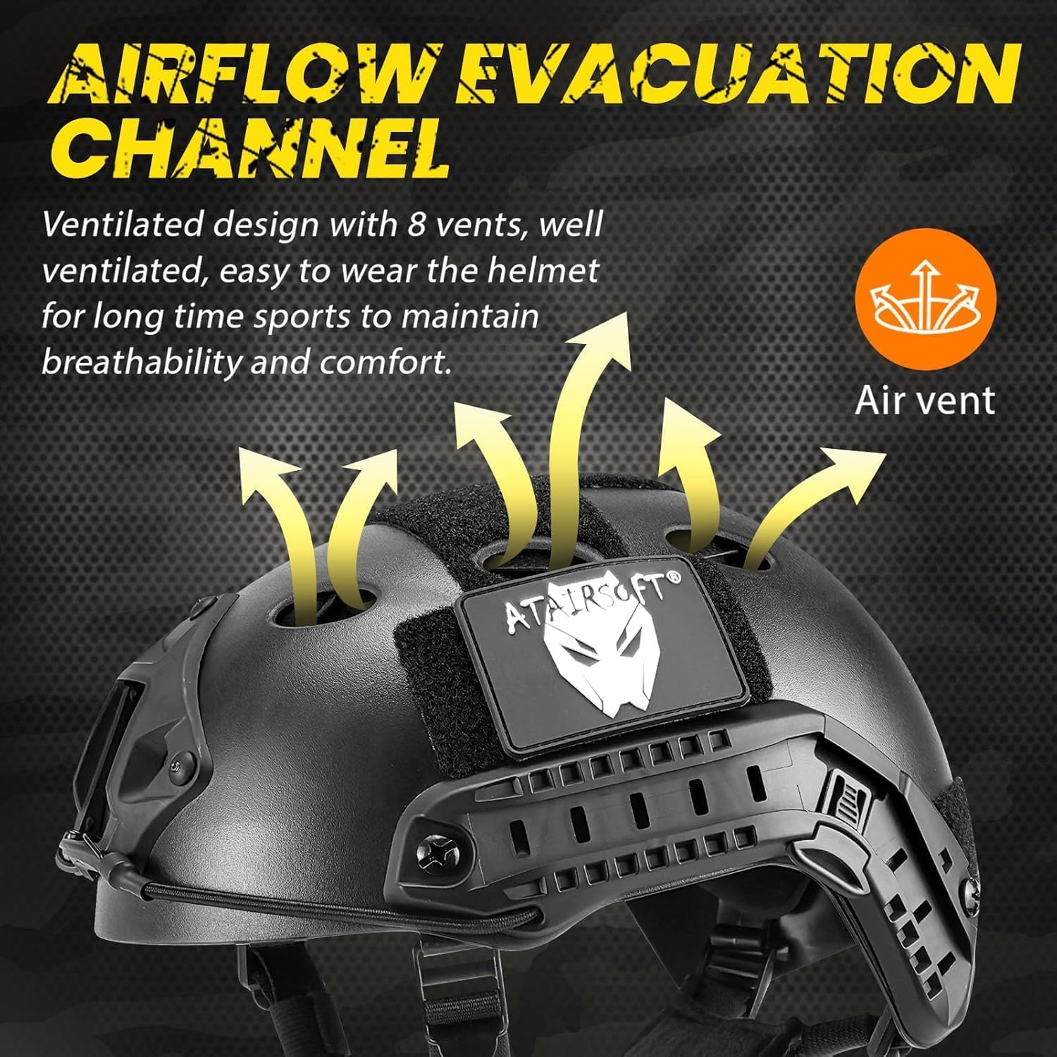 PJ Type Tactical Paintball Airsoft Fast Helmet