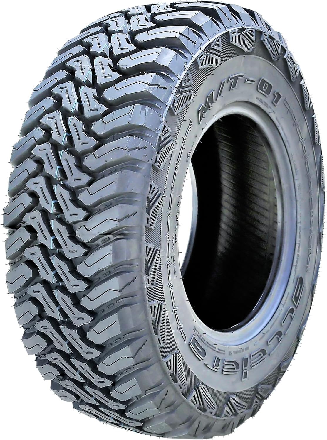 Accelera M/T-01 LT31X10.50R15 109Q Mud Terrain C (6 Ply) All Season Tire | Light Truck Mud Terrain All Season Traction 109Q Rated C (6 Ply) Radial Construction Black Sidewall Tire