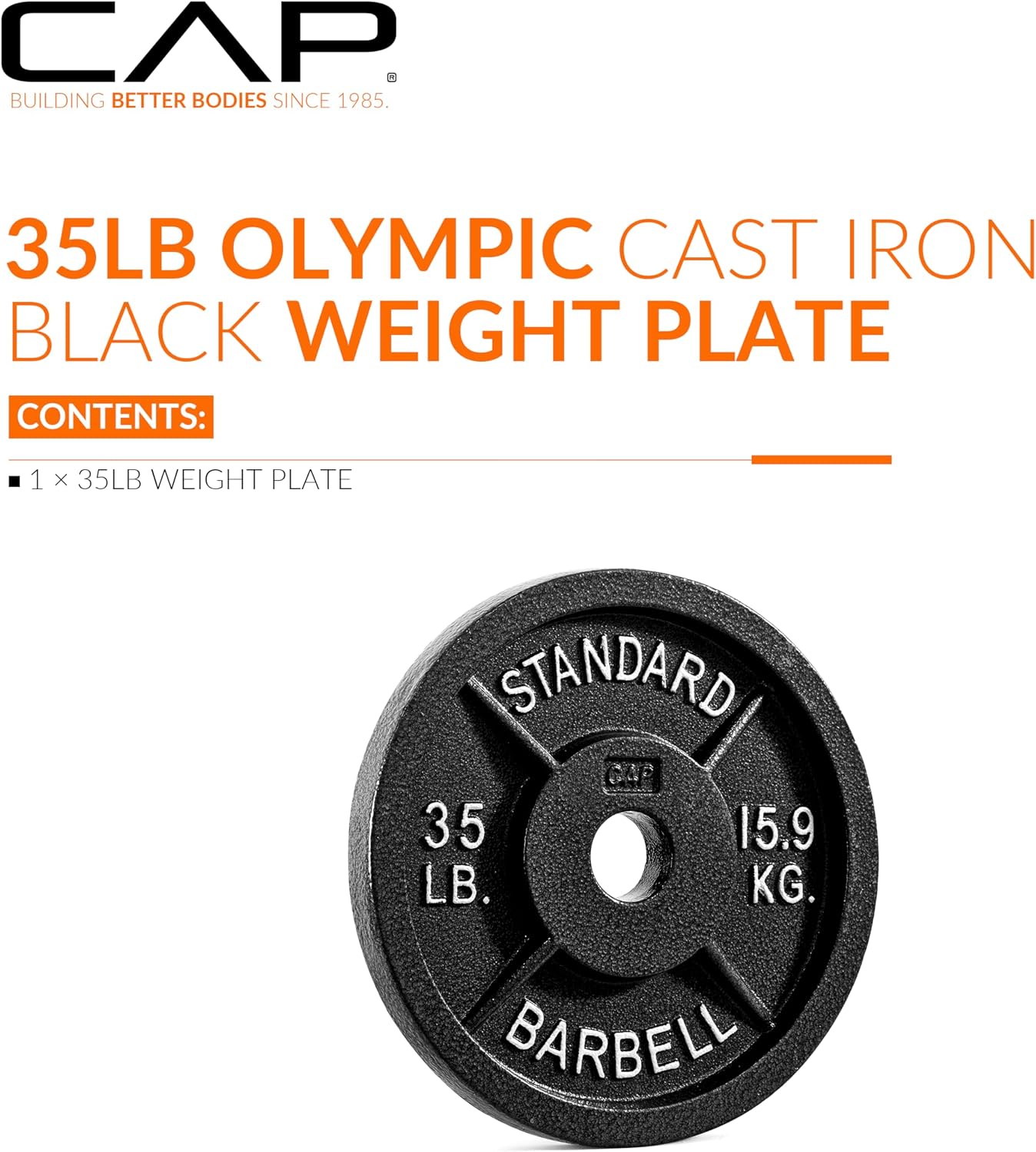 CAP Barbell 2-Inch Olympic Weight Plate | Multiple Options