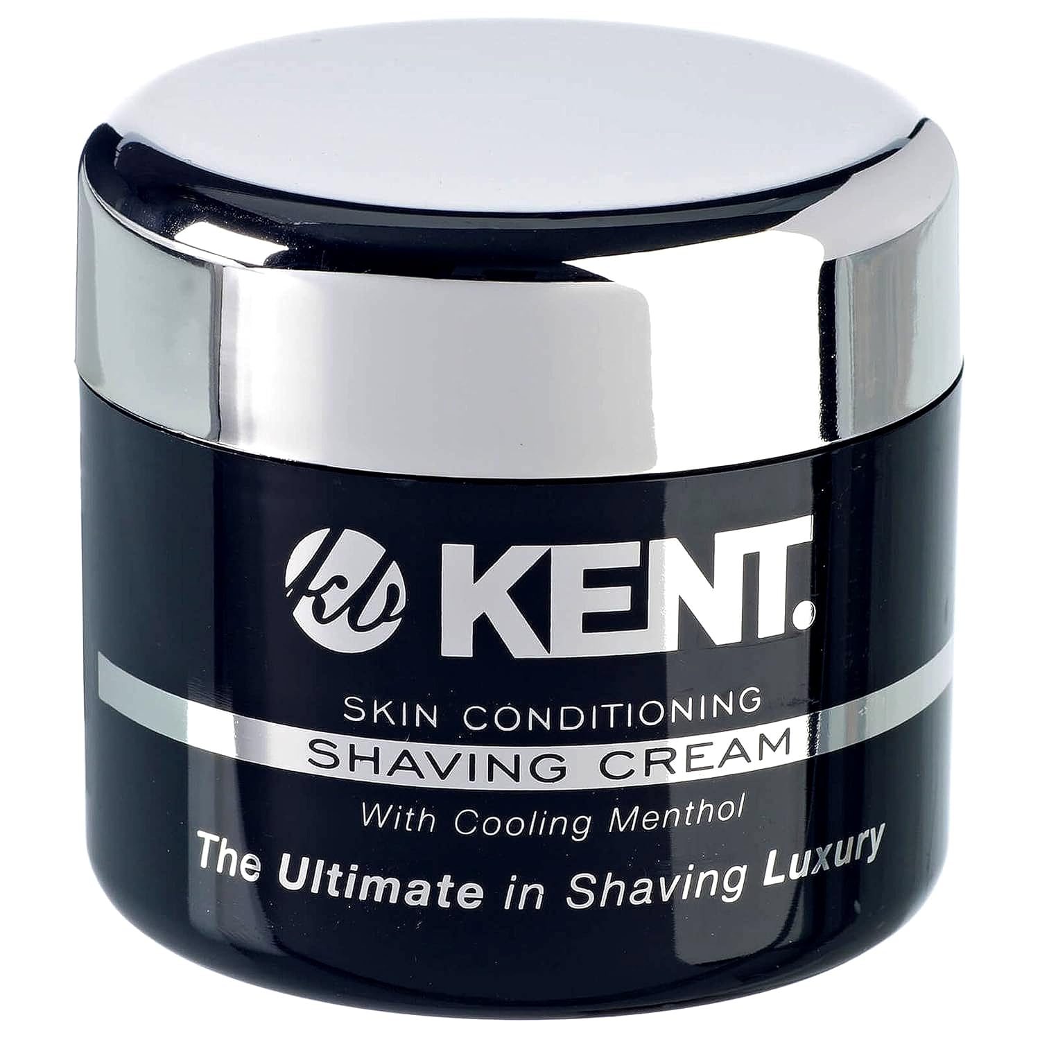 Kent SB2 Shaving Soap Puck Refill for Men for Shaving Soap Bowl Use with Shaving Brush for Men, Luxury Shave Barber Soap Made with Extracts of Coconut, Sgea, Jaboba Made in England