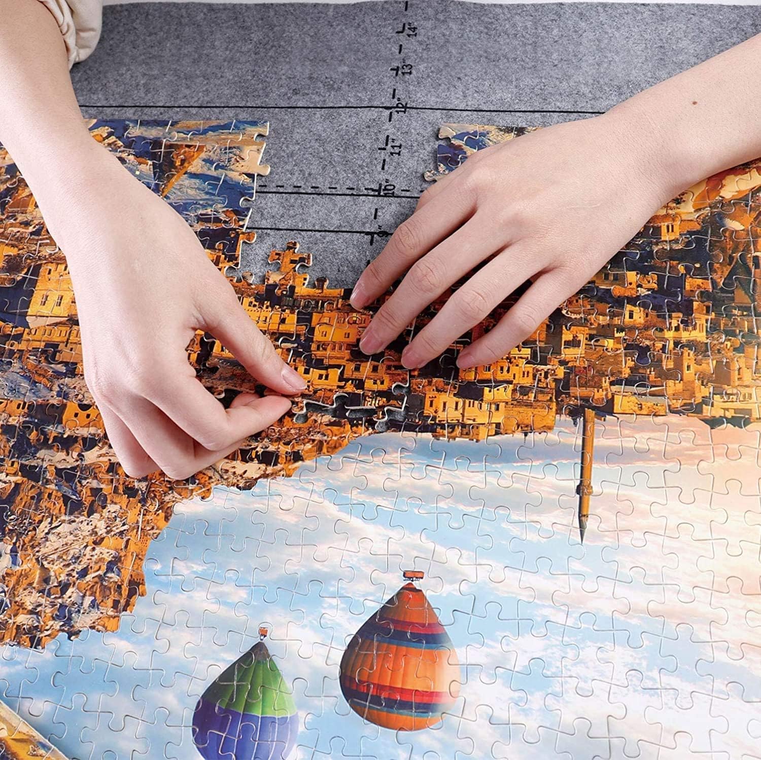 Puzzle Mat Roll Up Puzzles Board for Jigsaw Up to 2000, 1500, 1000