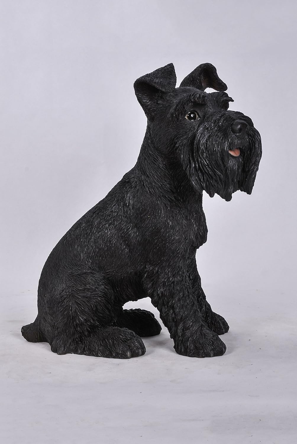 Hi-Line Gift Ltd 87983S-BK Black Schnauzer Garden Statue