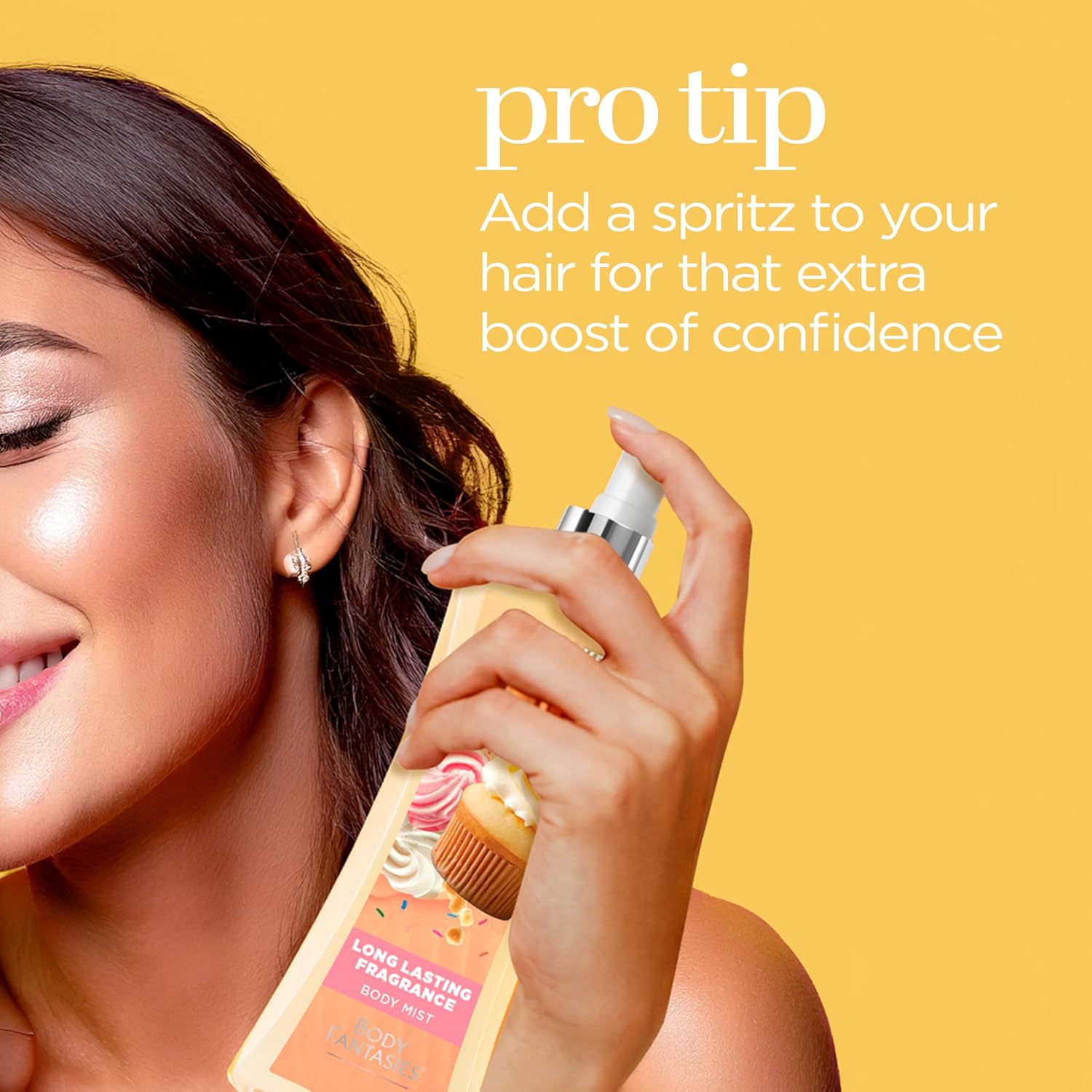 Body Fantasies Signature Fragrance Body Spray, Fresh White Musk, 8 Fluid Ounce