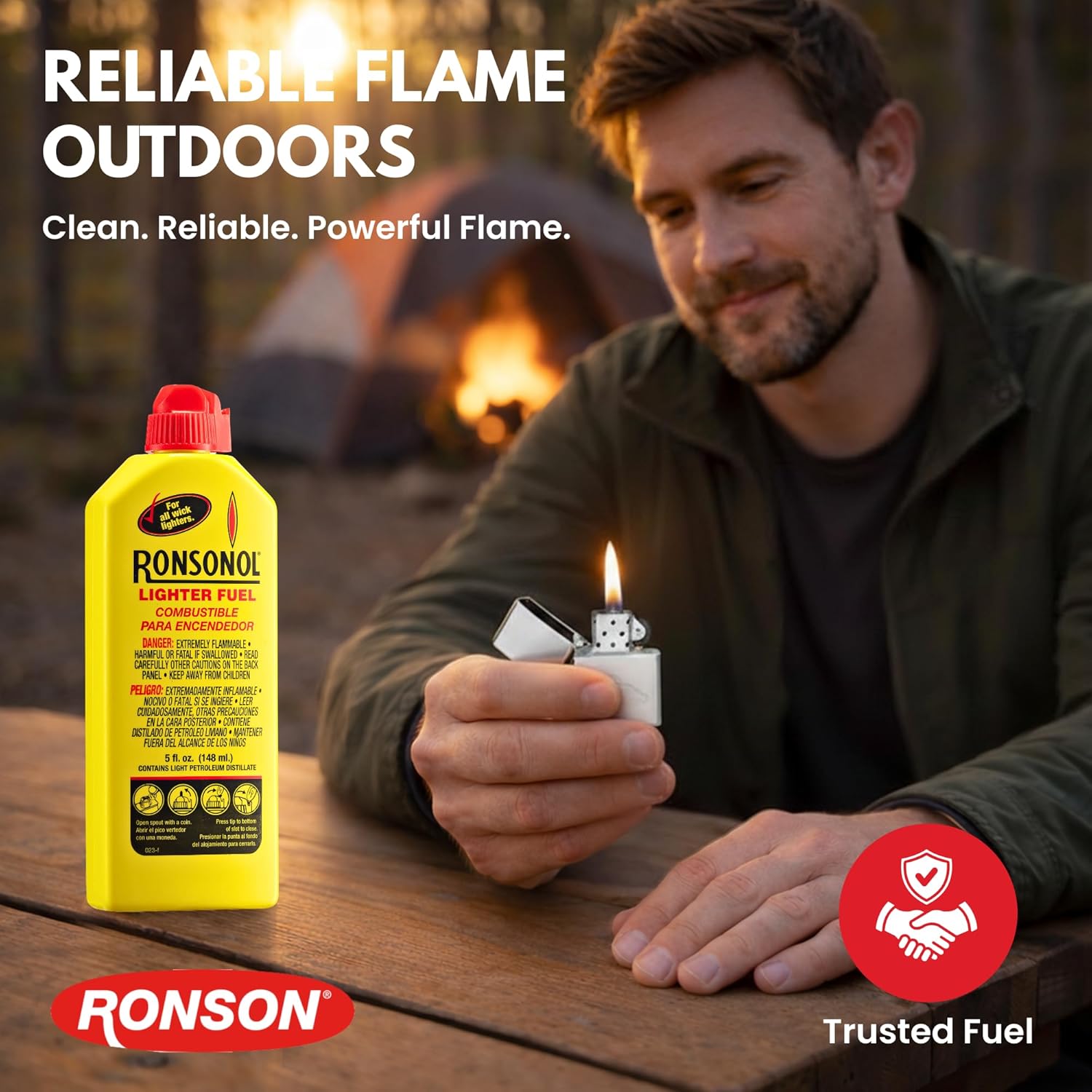 Ronson 12 Ounce Ronson Lighter Fuel - Pack of 2