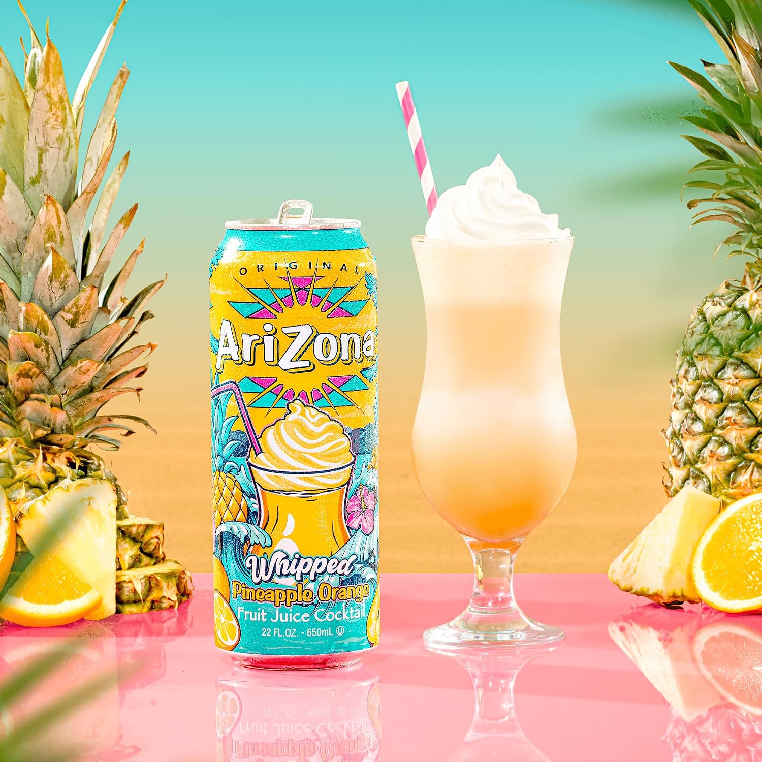 AriZona Mucho Mango | Fruit Juice Cocktail | 22 Fl Oz (12 Pack)
