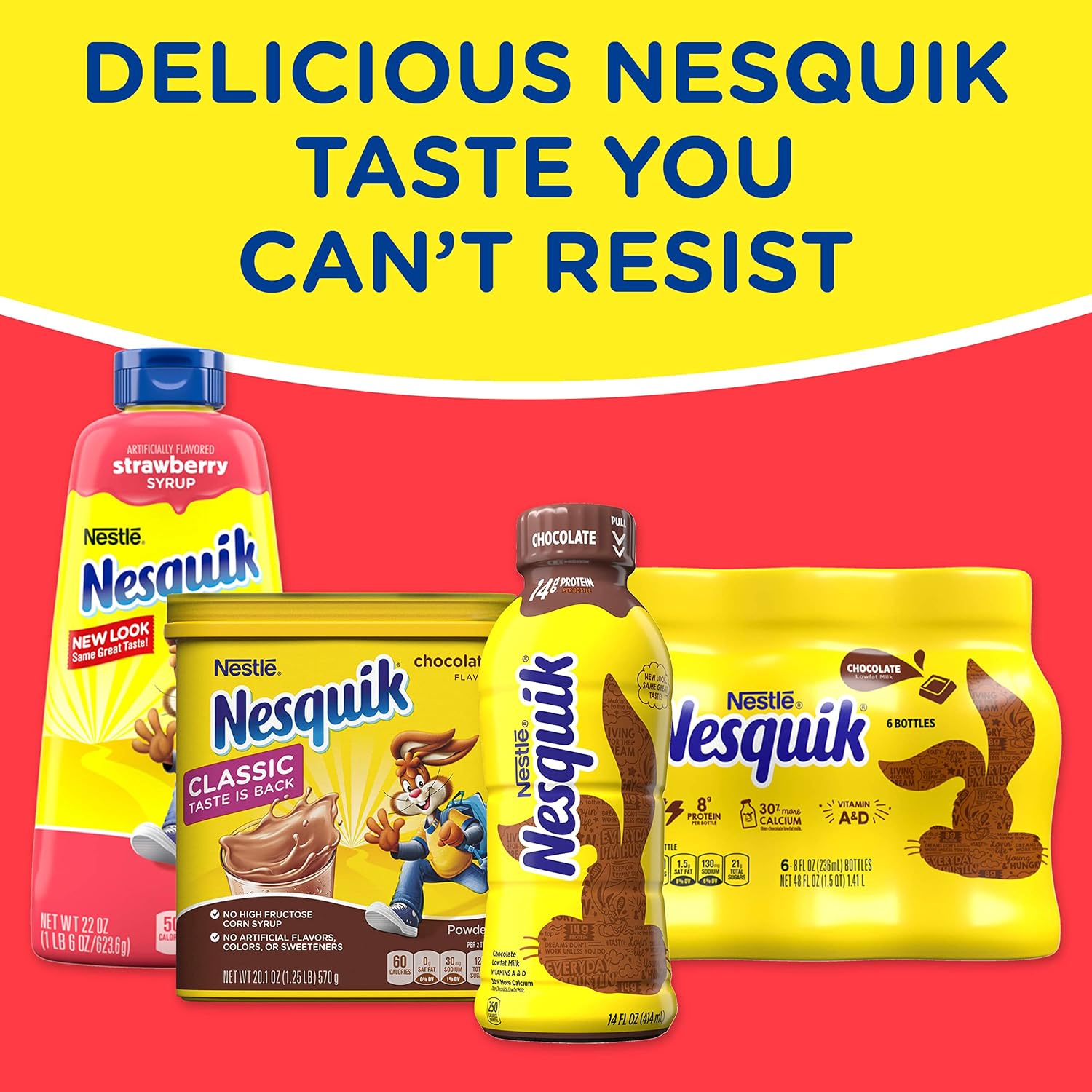 Nesquik Chocolate Powder Drink Mix 10 oz