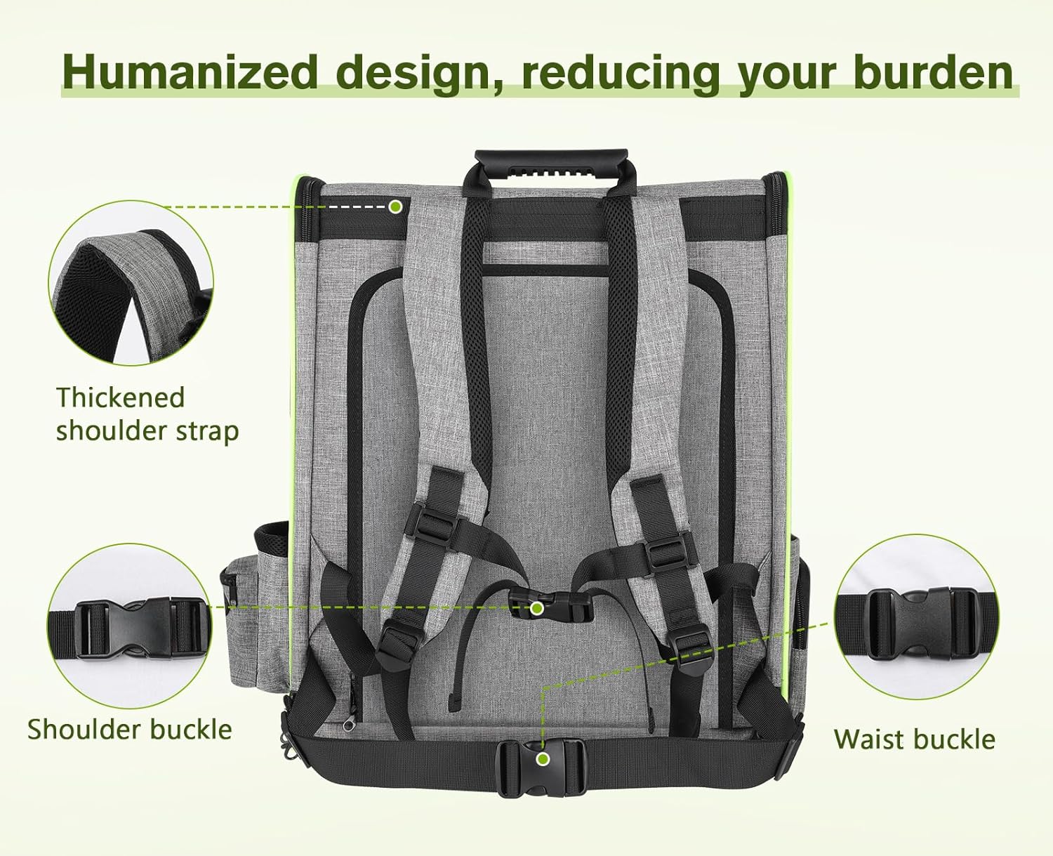 pecute Cat Backpack Expandable, Cat Carrier Backpack with Breathable Window