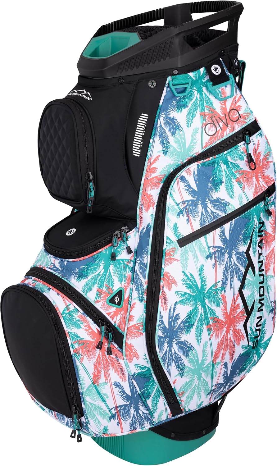 Sun Mountain Women's Diva Lightweight Cart Golf Bag, 14-Way Top, 2025 Model