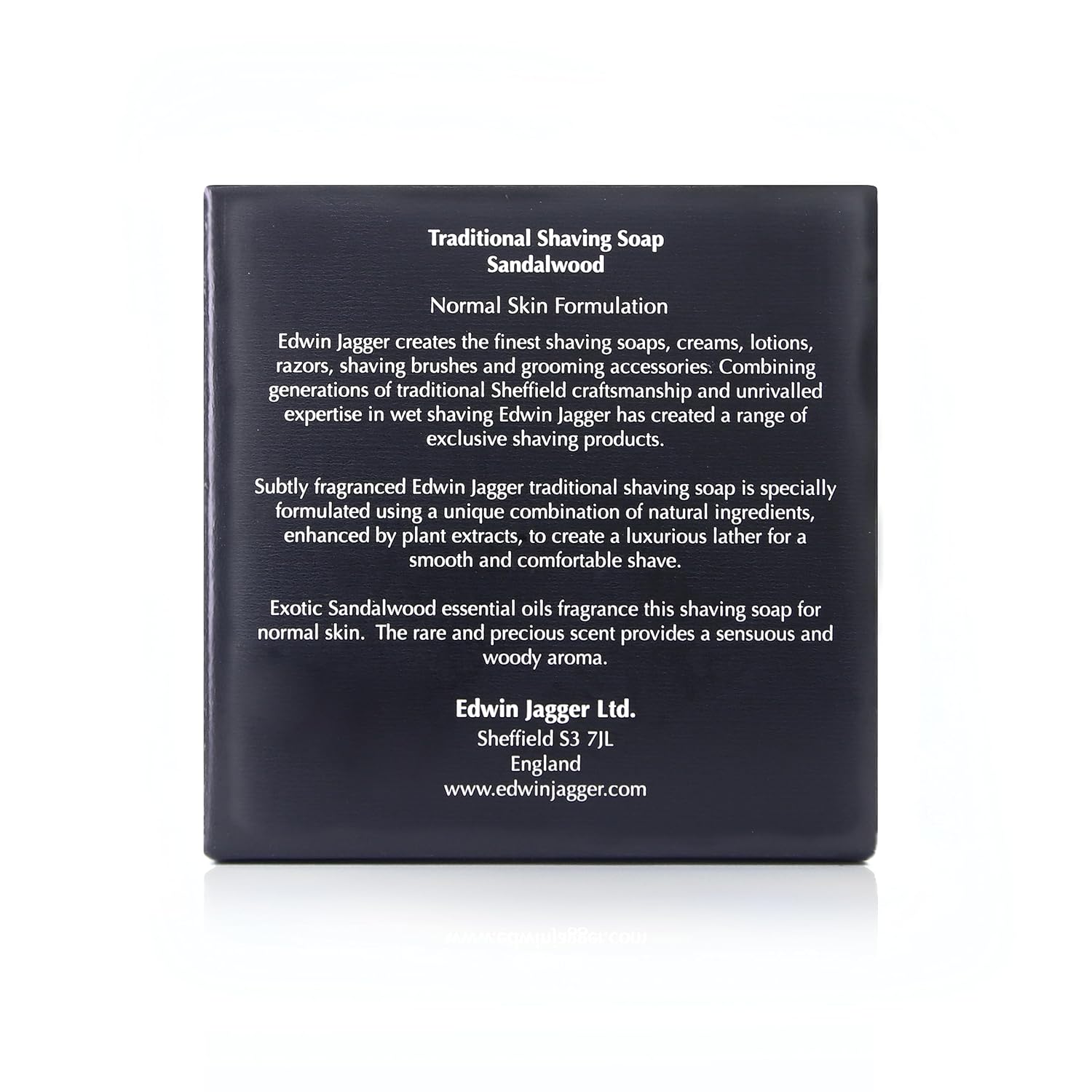 Edwin Jagger SSSW Sandalwood 99.9% Natural Traditional Shaving Soap 2.3 oz Refill