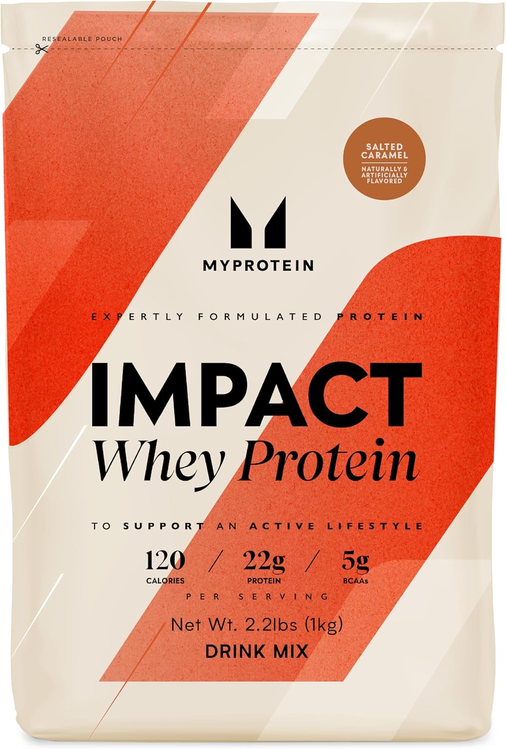 Myprotein Impact Whey Protein Powder, 2.2 Lbs (30 Servings) Chocolate Milkshake, 22g Protein & 5g BCAA Per Serving, Protein Shake for Superior Performance, Muscle Strength & Recovery, Gluten Free