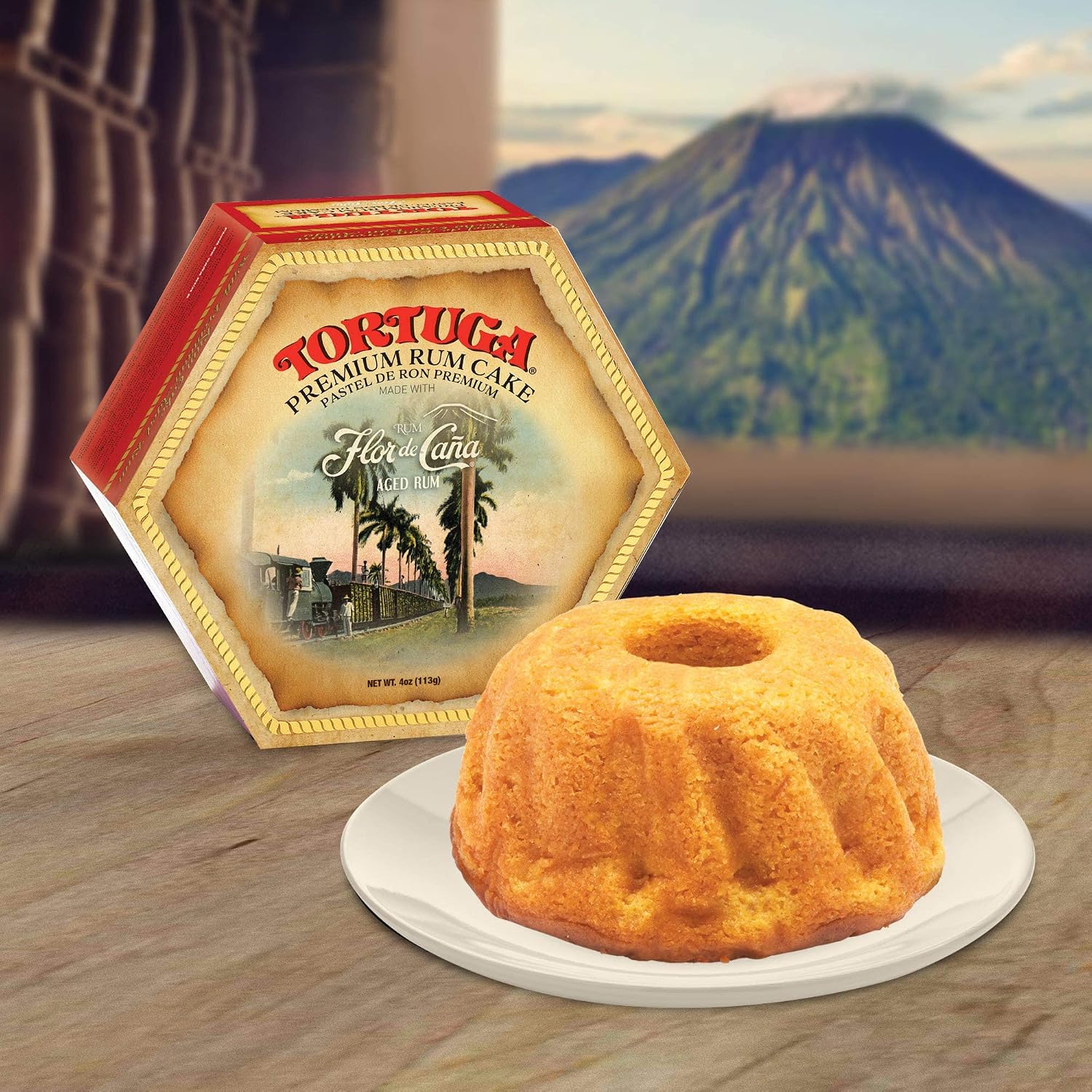 TORTUGA Provenance Rum Cake Variety Pack – 4 oz. - 6 Pack - The Perfect Premium Gourmet Gift for Stocking Stuffers, Gift Baskets