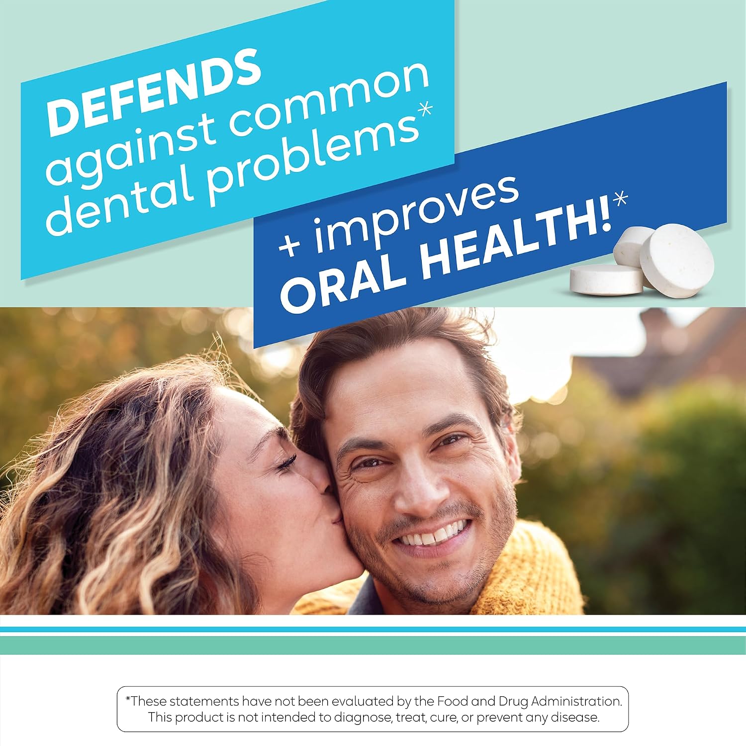 BioGaia Prodentis | Dental Probiotic Lozenges | Promotes Healthy Gums & Teeth | Defends Against Dental Problems | Replenishes Oral Microbiome