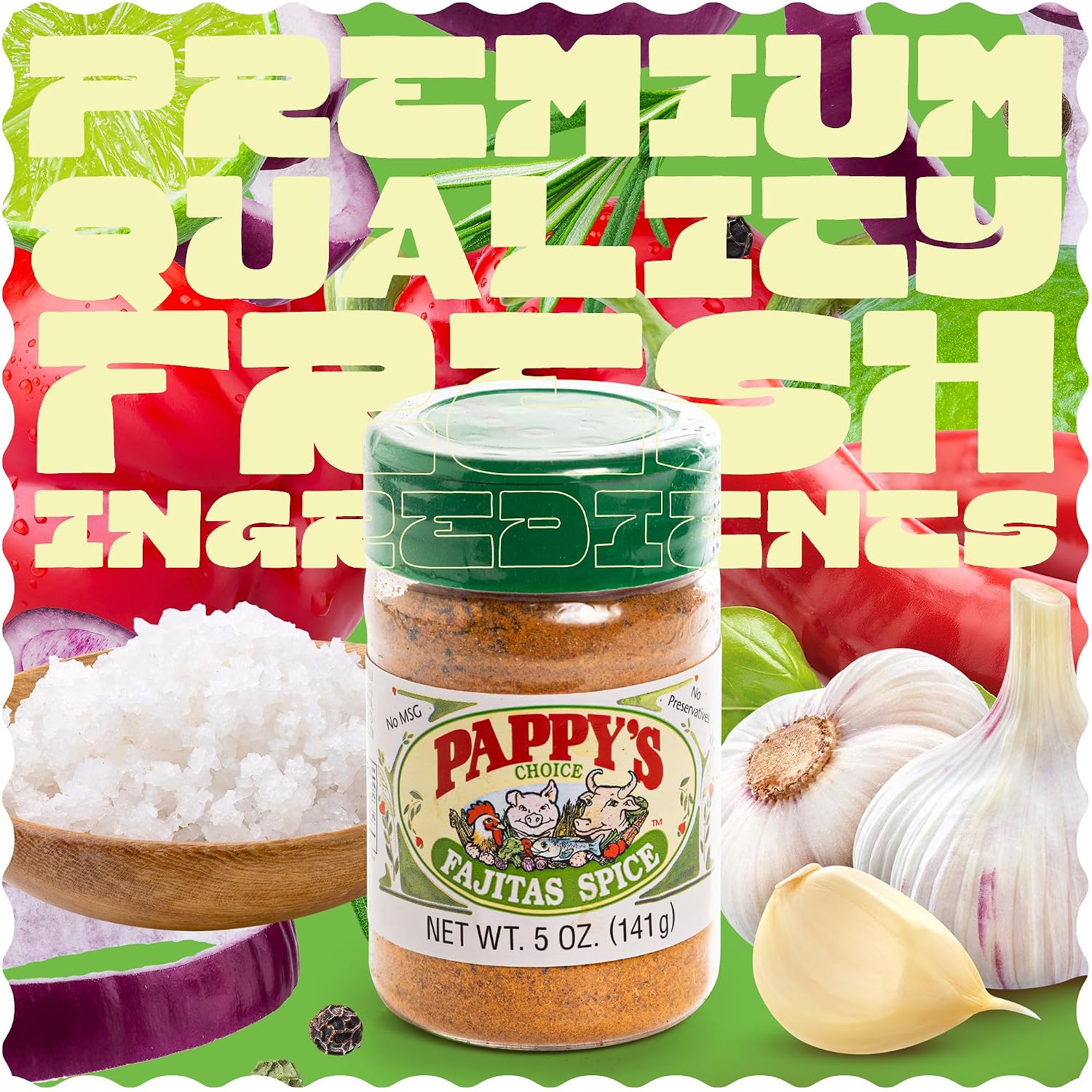 Pappy's Choice Original Seasoning, 32 Oz | California's Legendary Seasoning Blend, Santa Maria Style, Perfect for BBQ, Beef, Burgers, Brisket, Tri-tip and Steak