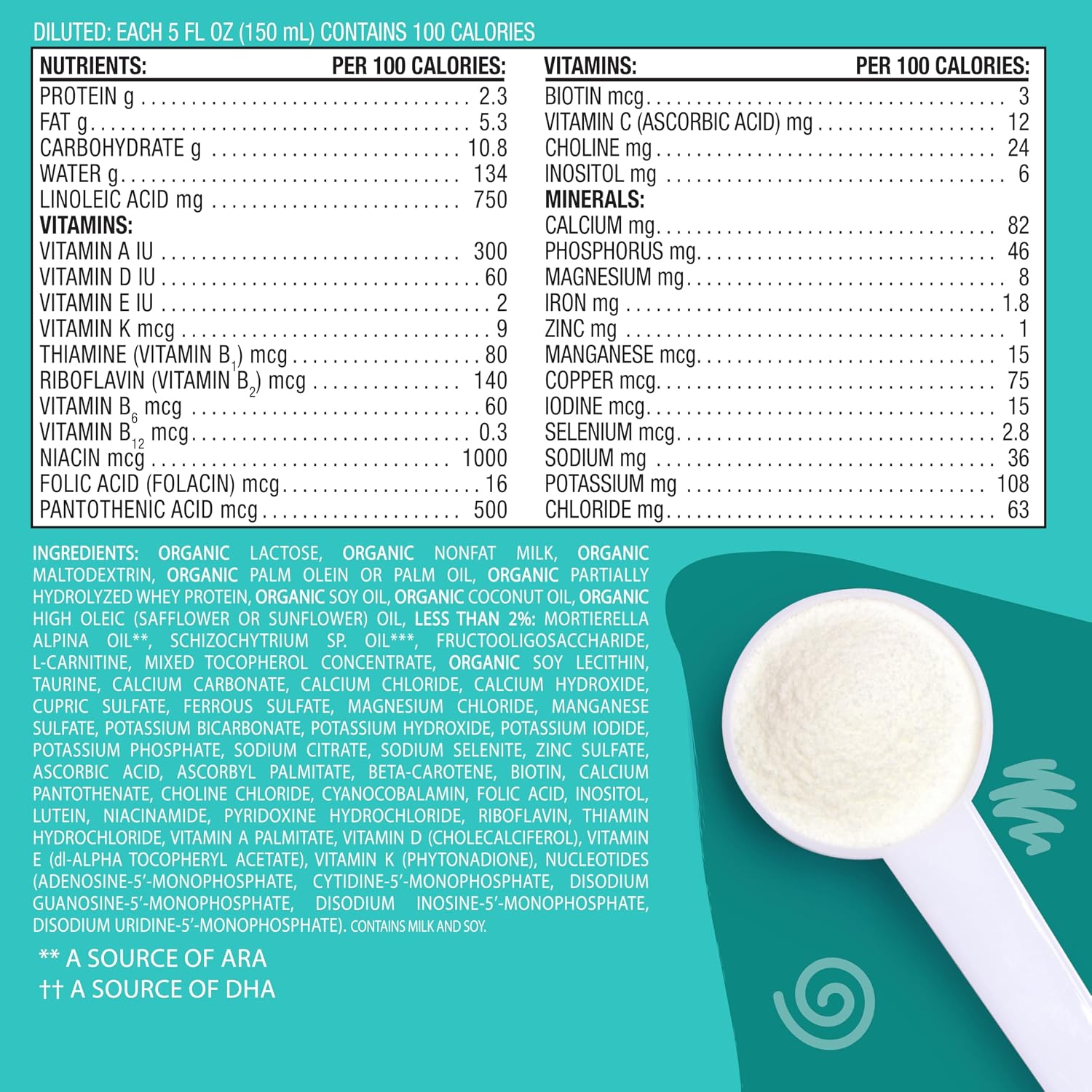 Earth's Best Organic Gentle Infant Formula with Iron Milk Based Powder, 21 Oz