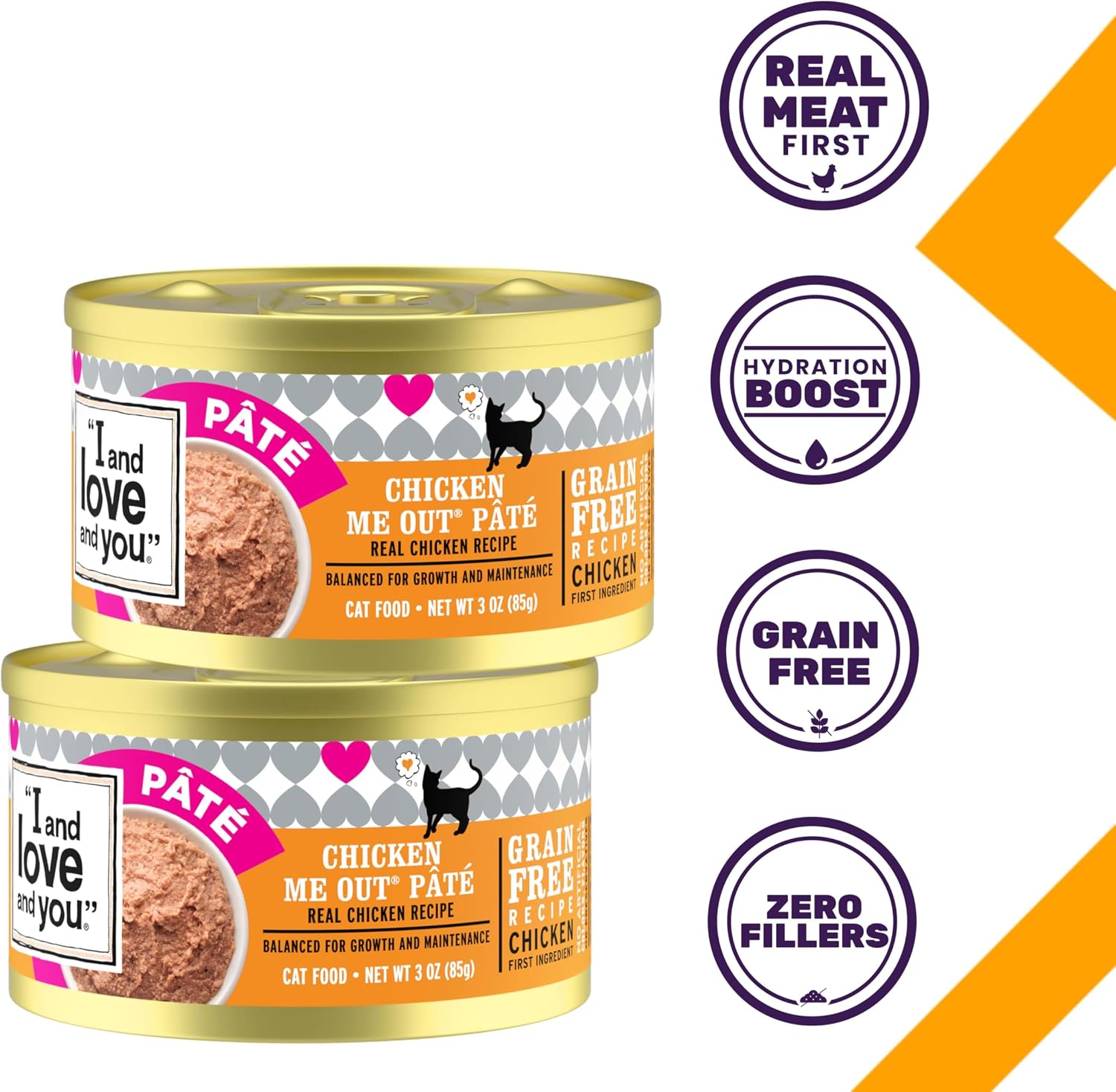 I AND LOVE AND YOU, Cat Food Variety, 3 Ounce, 12 Pack