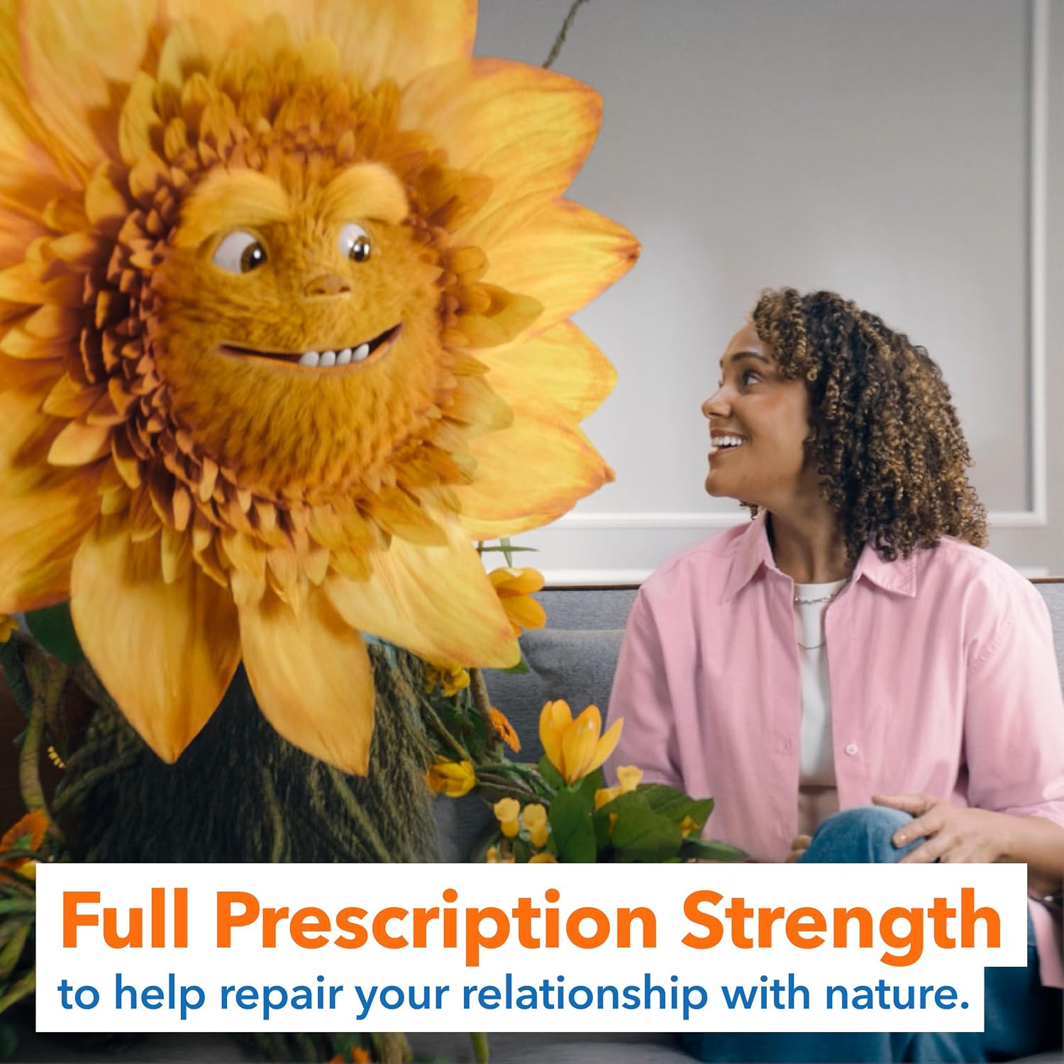 Flonase Sensimist Allergy Relief Nasal Spray, 120 Sprays | Tissues Included, Fluticasone Propionate Nasal Spray, Multi-Symptom Relief, 24-Hour Non-Drowsy Allergy Relief