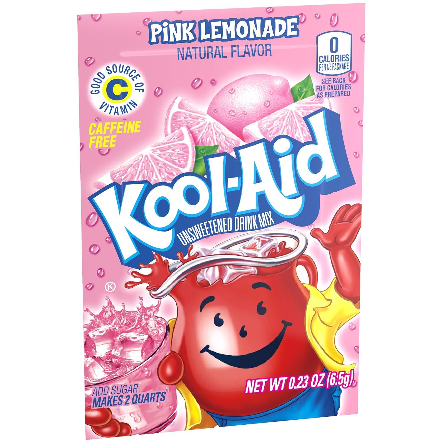 Kool-Aid Tropical Punch Flavored Unsweetened Caffeine Free Powdered Drink Mix (96 Packets)