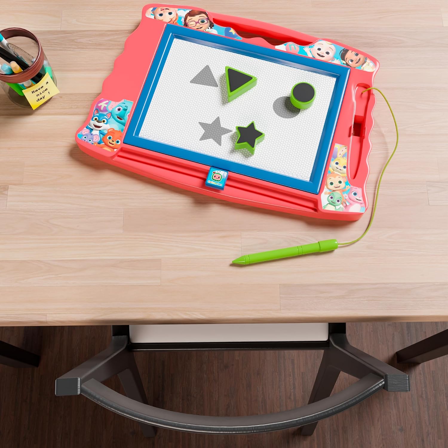 Lollipop PAW Patrol Magnetic Drawing Board with Stylus and 3 Stamps, for Girls or Boys (Pink)…