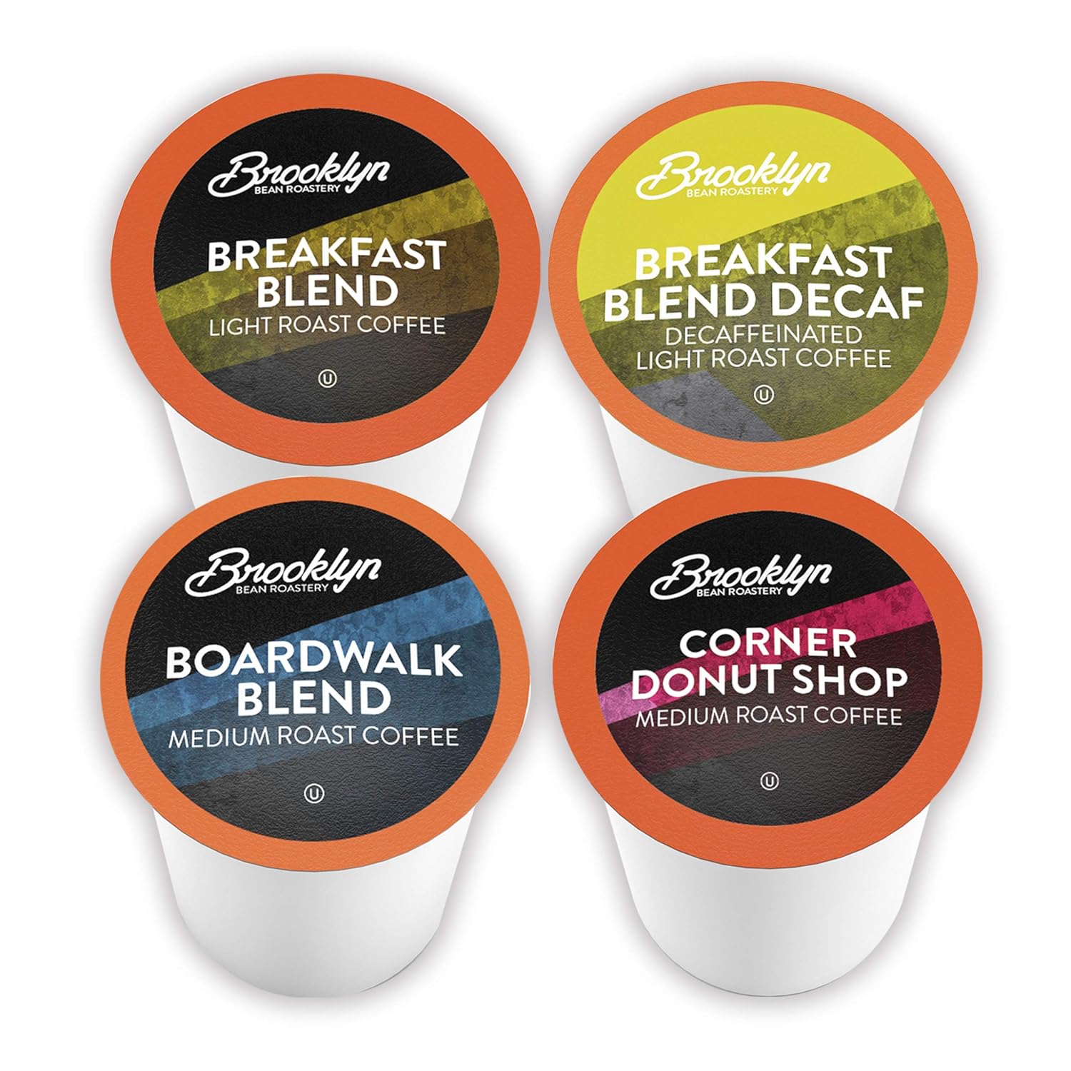 Brooklyn Beans Colombian Gourmet Coffee Pods - Compatible with Keurig K Cup Brewers Including 2.0 Machines, 40 Count, Rich and Smooth Colombian Medium Roast