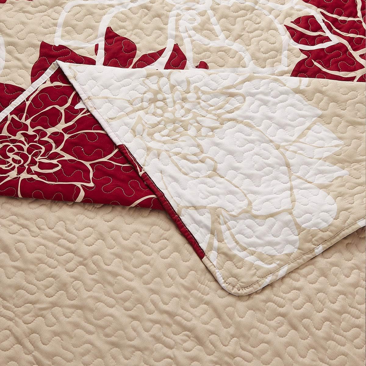 Royal Hotel Ayat Birds Oversized Coverlet Set Queen Size – Luxury Queen Quilt Bedspread, All Season Soft Filled Quilts