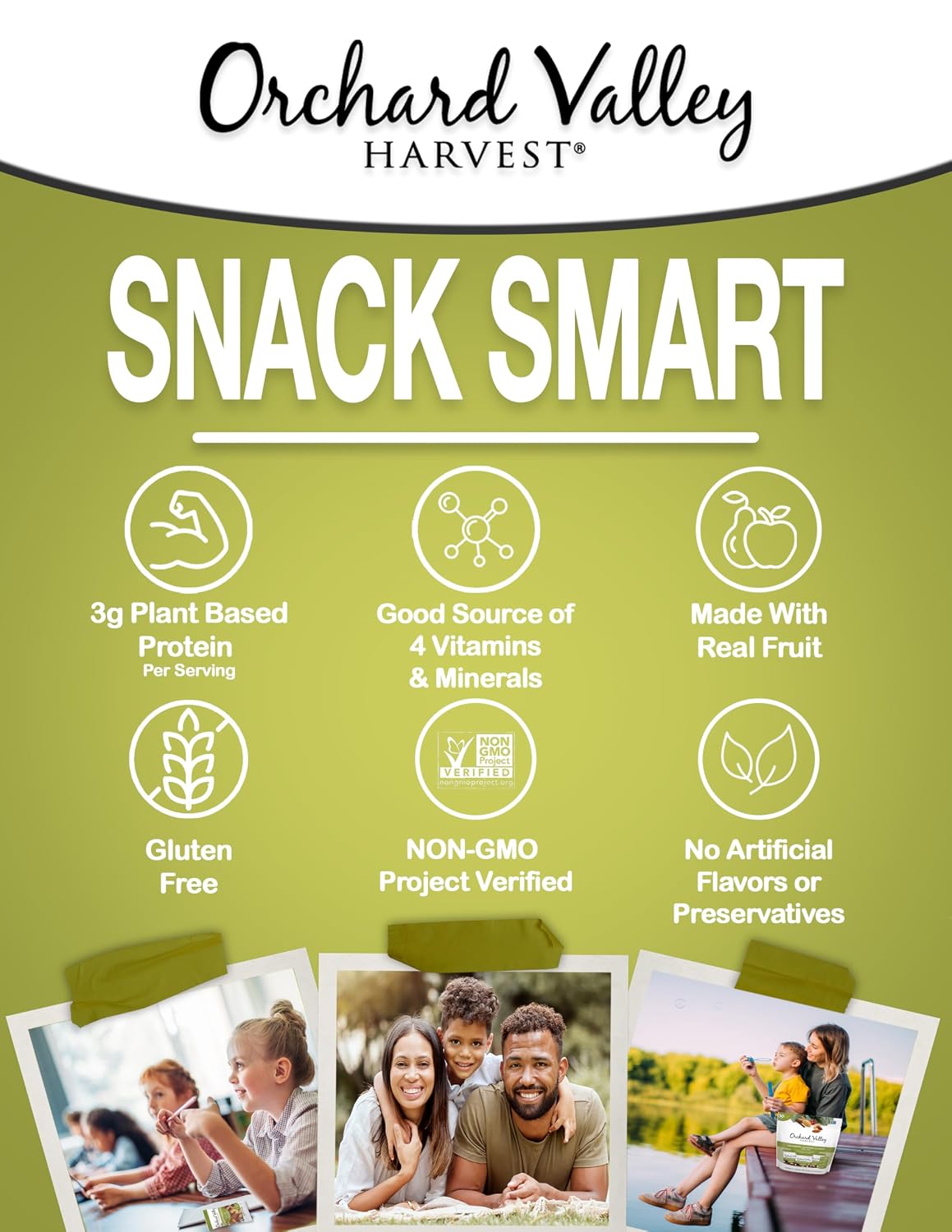 Orchard Valley Harvest Choc Nut Mix Multipack, 1 oz, Pack of 8 | Dark Chocolate Raisins, Almonds & Peanuts, Gluten Free, Stand Up Bag, Non-GMO, 4g Plant Protein, On-The-Go Snack