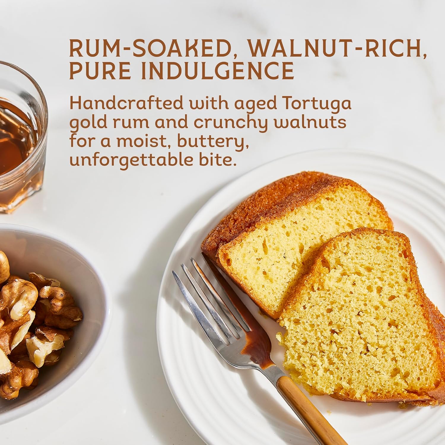 TORTUGA Provenance Rum Cake Variety Pack – 4 oz. - 6 Pack - The Perfect Premium Gourmet Gift for Stocking Stuffers, Gift Baskets