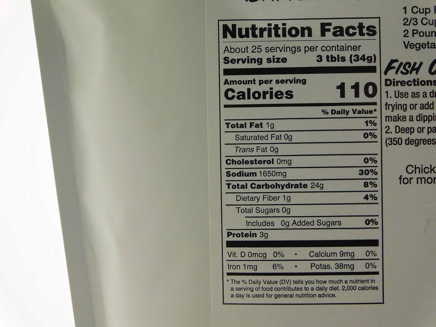 FISH CRACK Highly Addictive Fried Fish Coating!-by Chicken Crack,Large 2 pound bag!