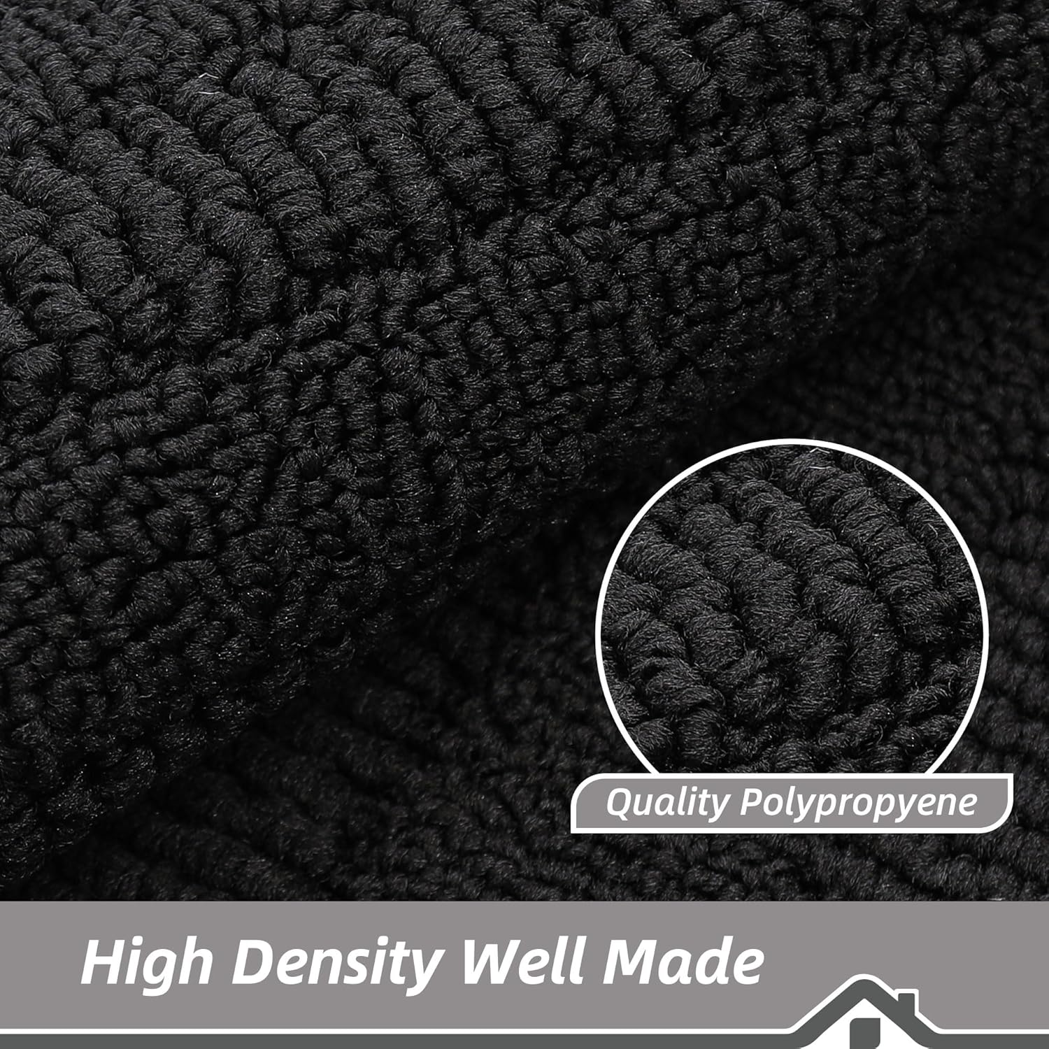 BEQHAUSE 30x18 Inch Kitchen Rugs Non Slip Washable Kitchen Sink Rug, Green