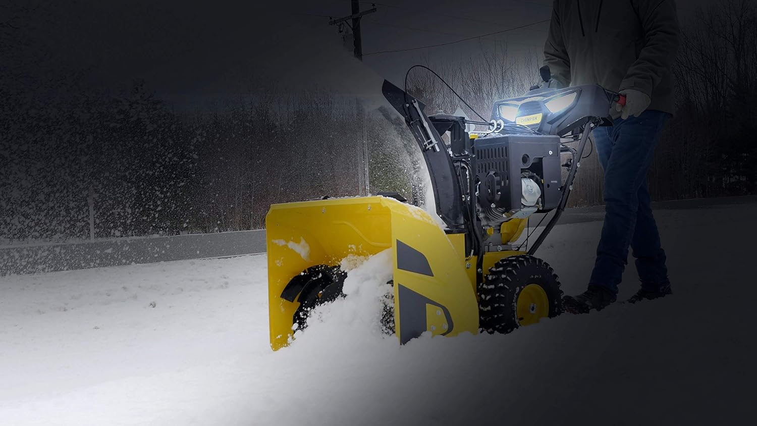 Champion Power Equipment 301cc 27-Inch 2-Stage Gas Snow Blower with Electric Start