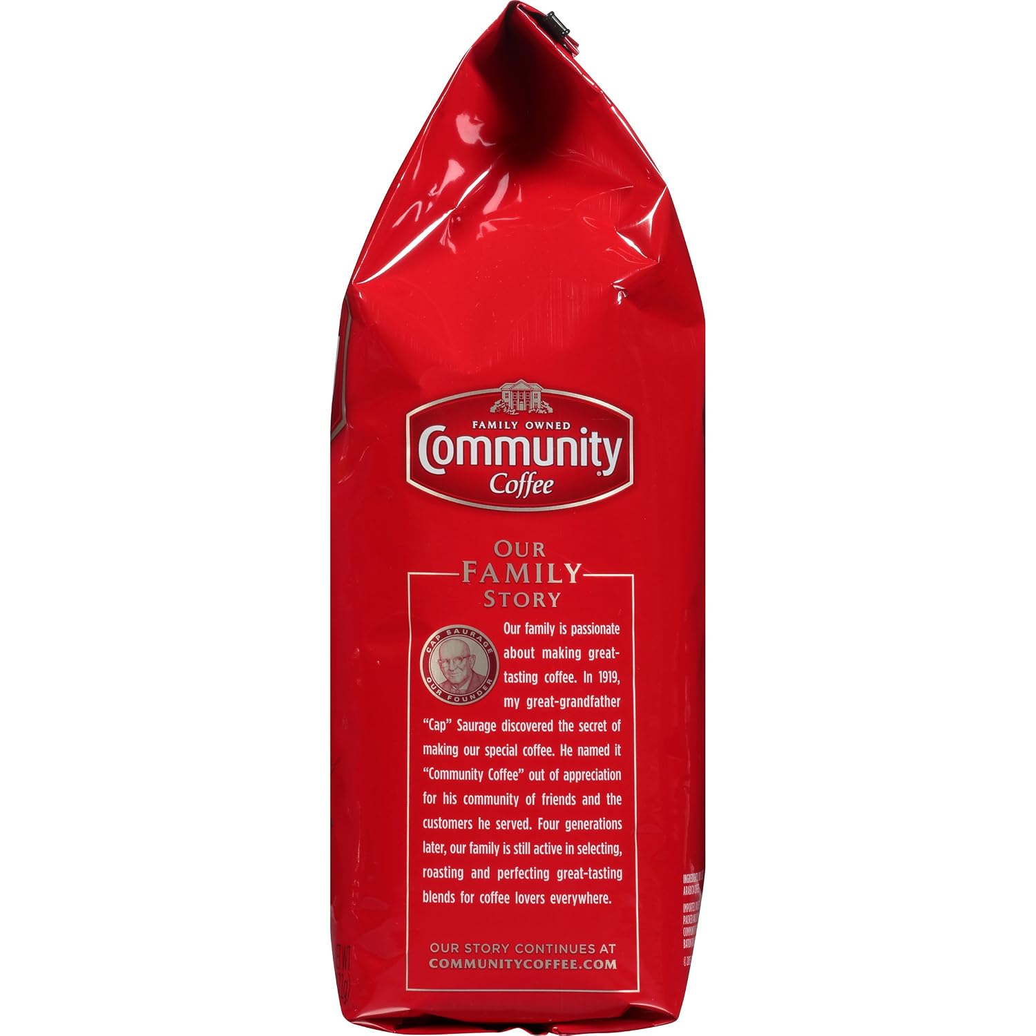 Community Coffee French Roast, Ground Coffee, Extra Dark Roast, 12 Ounce Bag (Pack of 1)