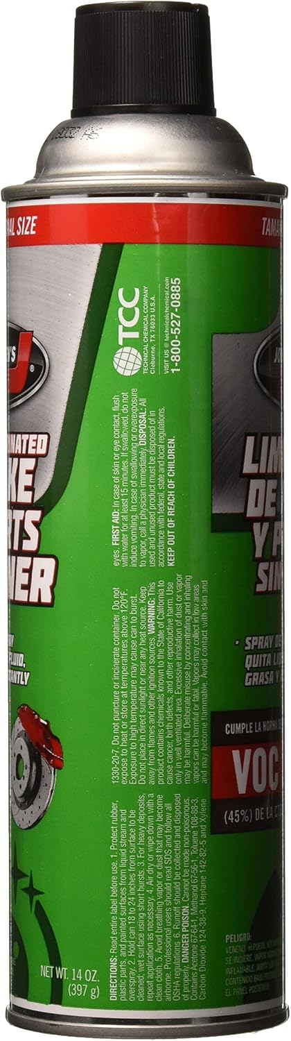 Johnsen's 2417 OTC Compliant Non-Chlorinated Brake Cleaner - 14 oz.