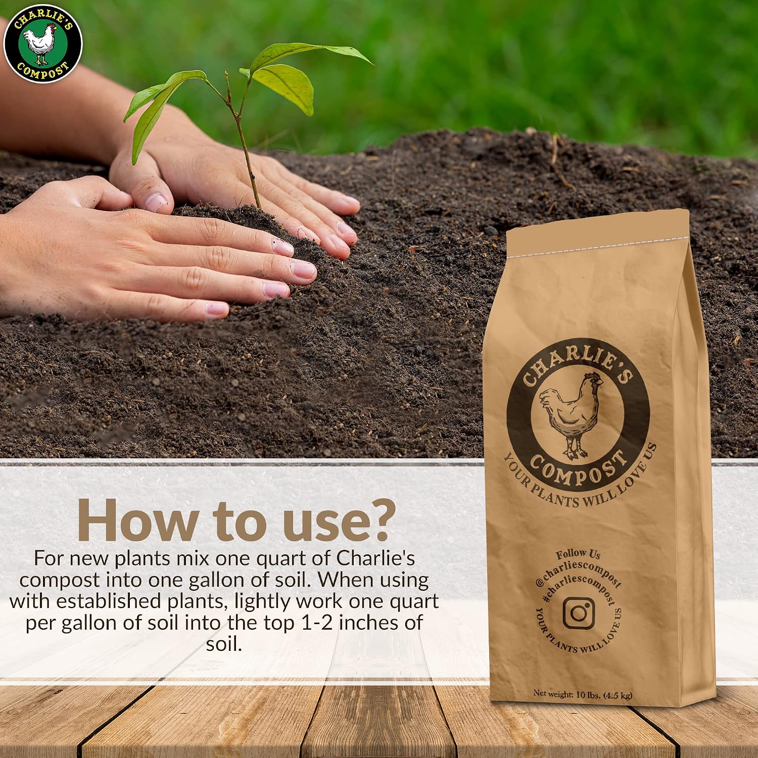 Charlie's Compost 10lb