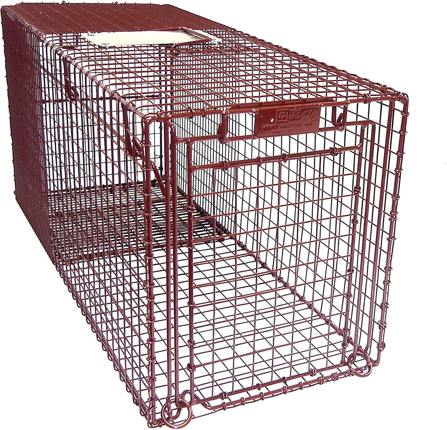 Tru Catch 30FCD Fat Cat Humane Live Animal Trap - Easy & Safe Catch & Release Animal Trap for Cats, Rabbits