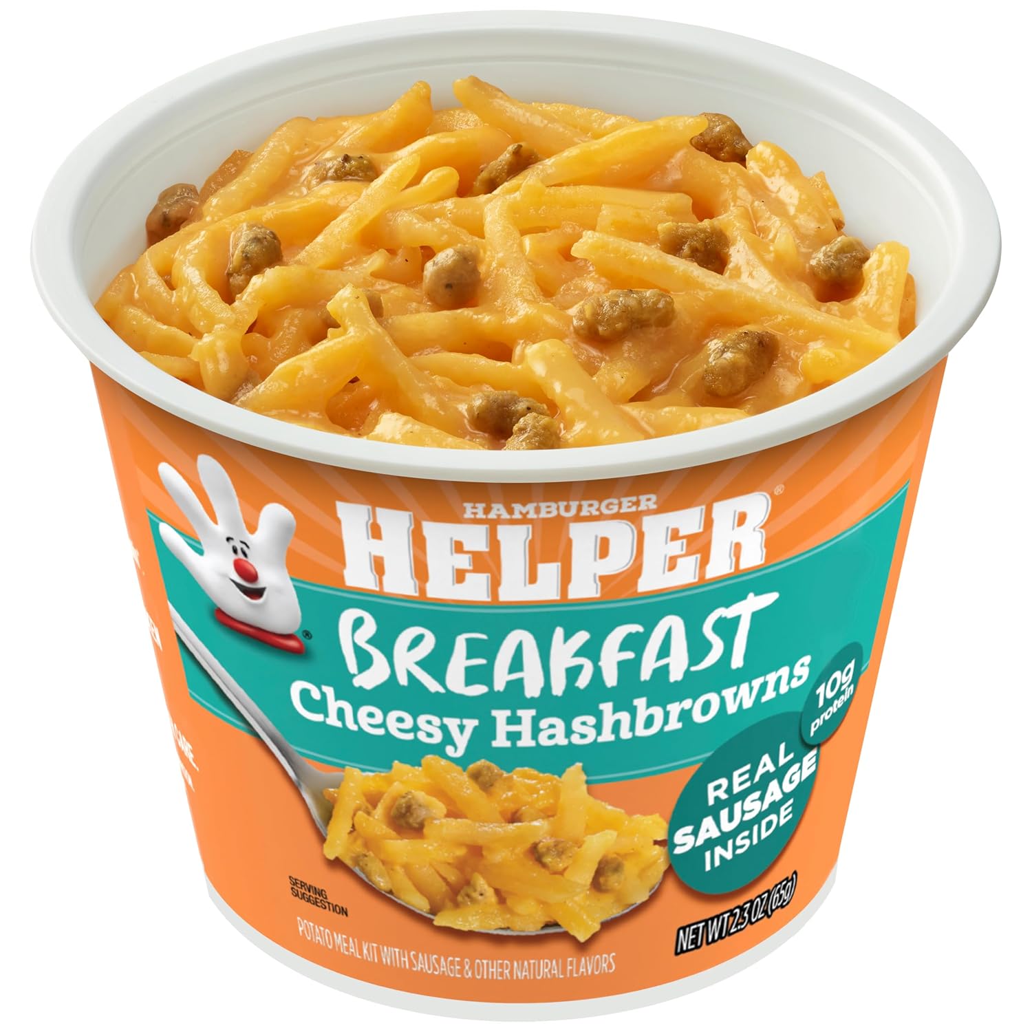 Hamburger Helper Beef Pasta Microwave Cup (2 oz - 6 Pack) No Artificial Flavors, Ready in 4 Minutes, Quick Meals for Midweek Dinners, Busy Evenings & Families On-the-Go