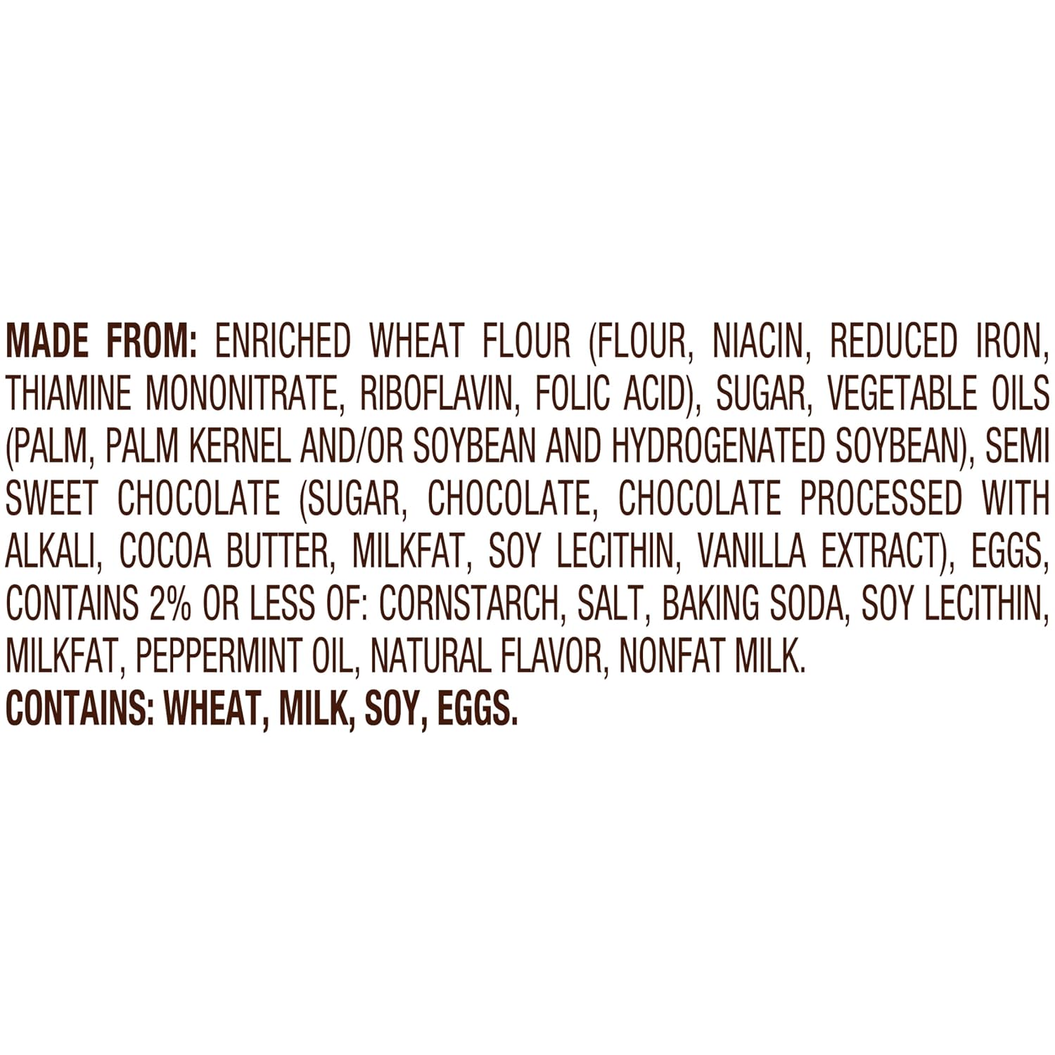 Pepperidge Farm Milano Milk Chocolate Cookies, 6 OZ Bag (15 Cookies)