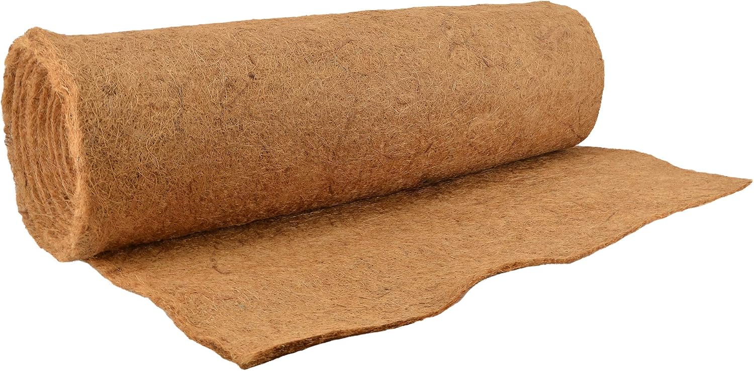 Arcadia Garden Products Extra Durable CB52 18-inch Coco Liner for Half Round Circle Wall Mounted Planters
