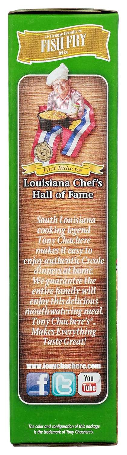 Tony Chachere's Crispy Fish Fry Mix 10 Oz.