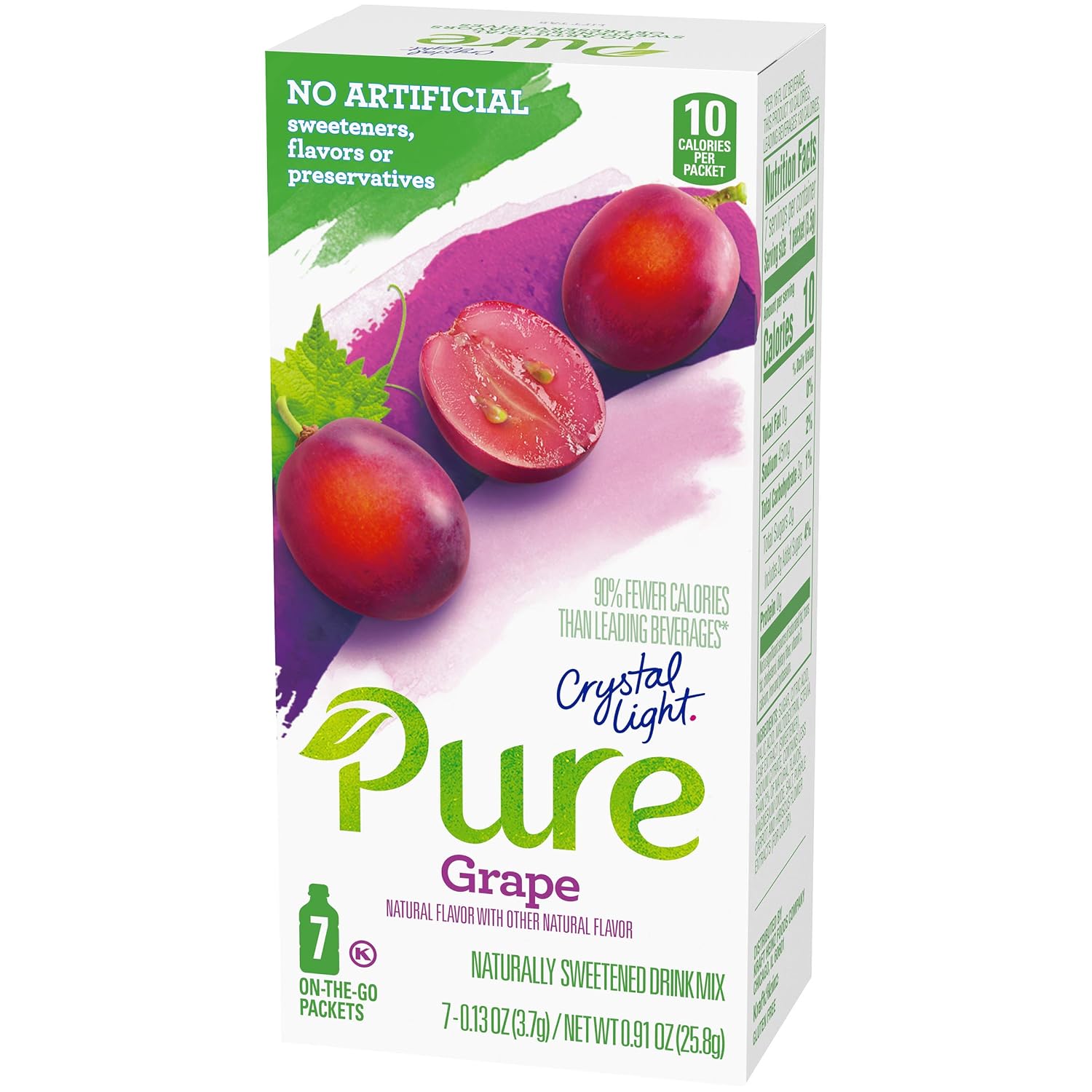 Crystal Light Powdered Drink Mix, 120 On-the-Go Pkts, Wild Strawberry